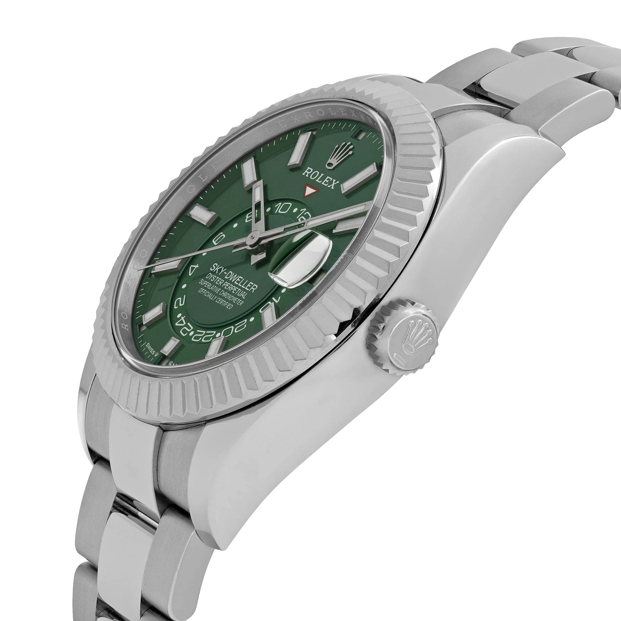 Rolex Sky-Dweller 336934 Stainless Steel Green Dial Oyster (2025)