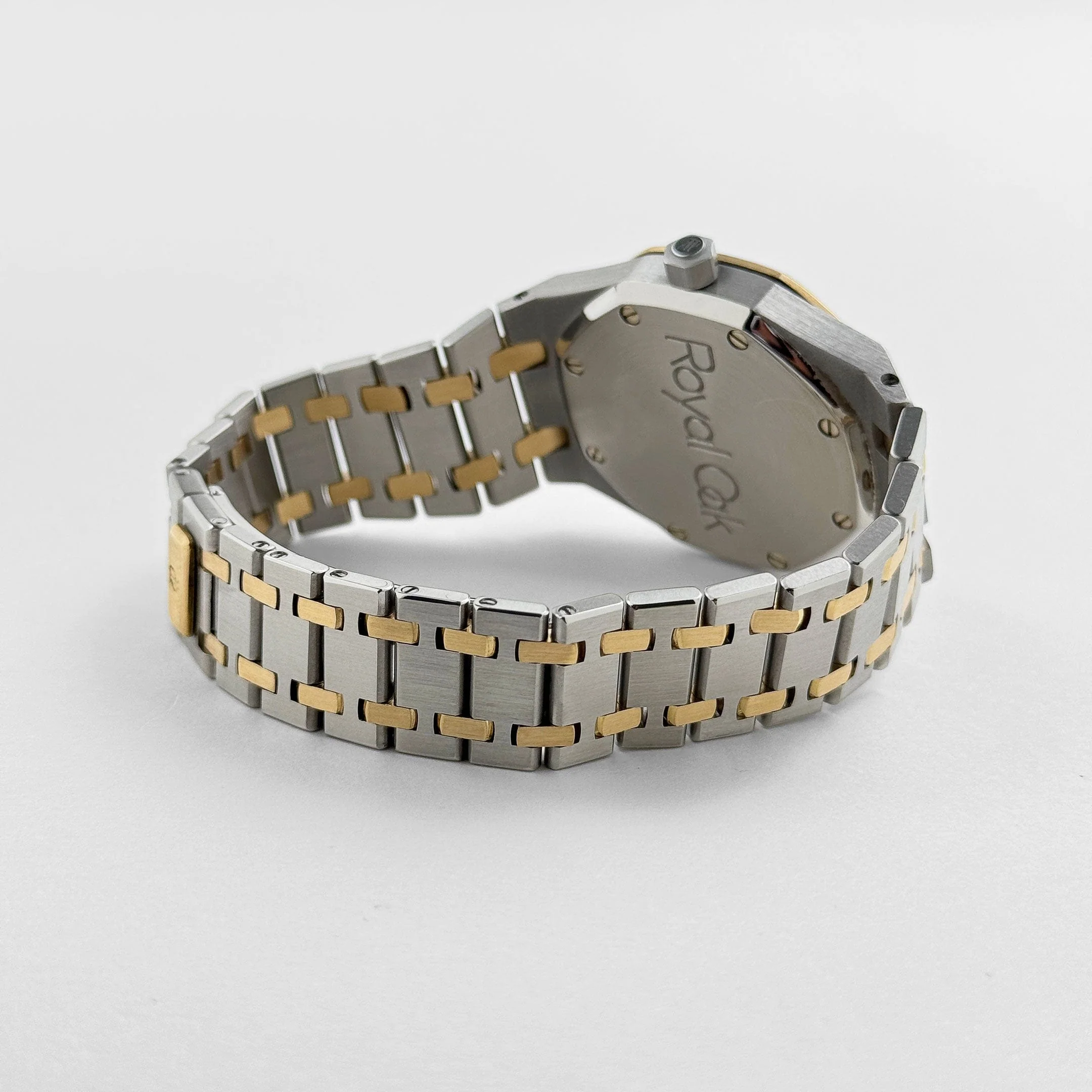 Audemars Piguet Royal Oak 25594SA.OO.0789SA.01 Day-Date Moonphase Yellow Gold Stainless Steel Silver Dial (1994)