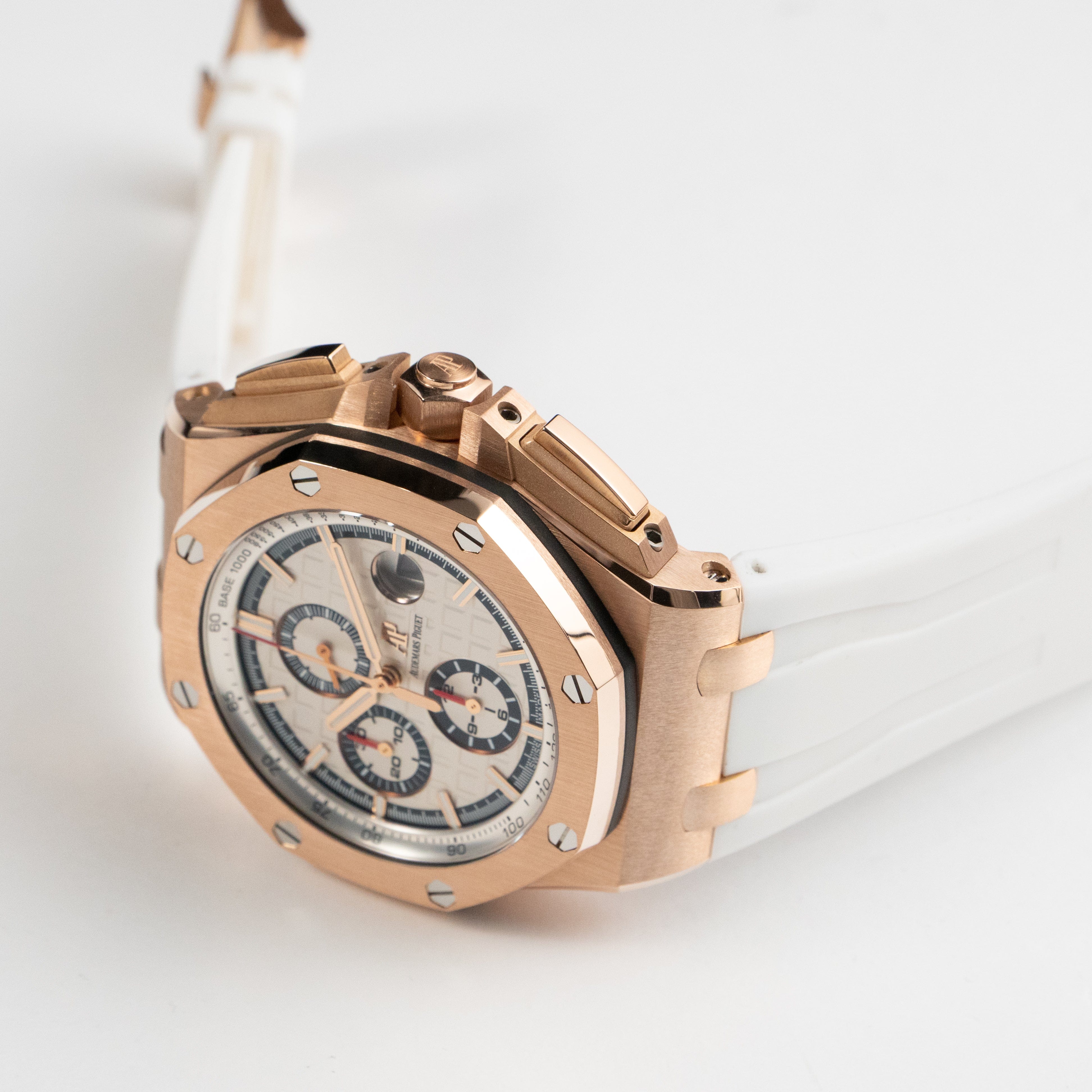 Audemars Piguet Royal Oak Offshore 26408OR.OO.A010CA.01 'Summer' Chronograph Rose Gold White Dial Limited Edition of 500 (2017)