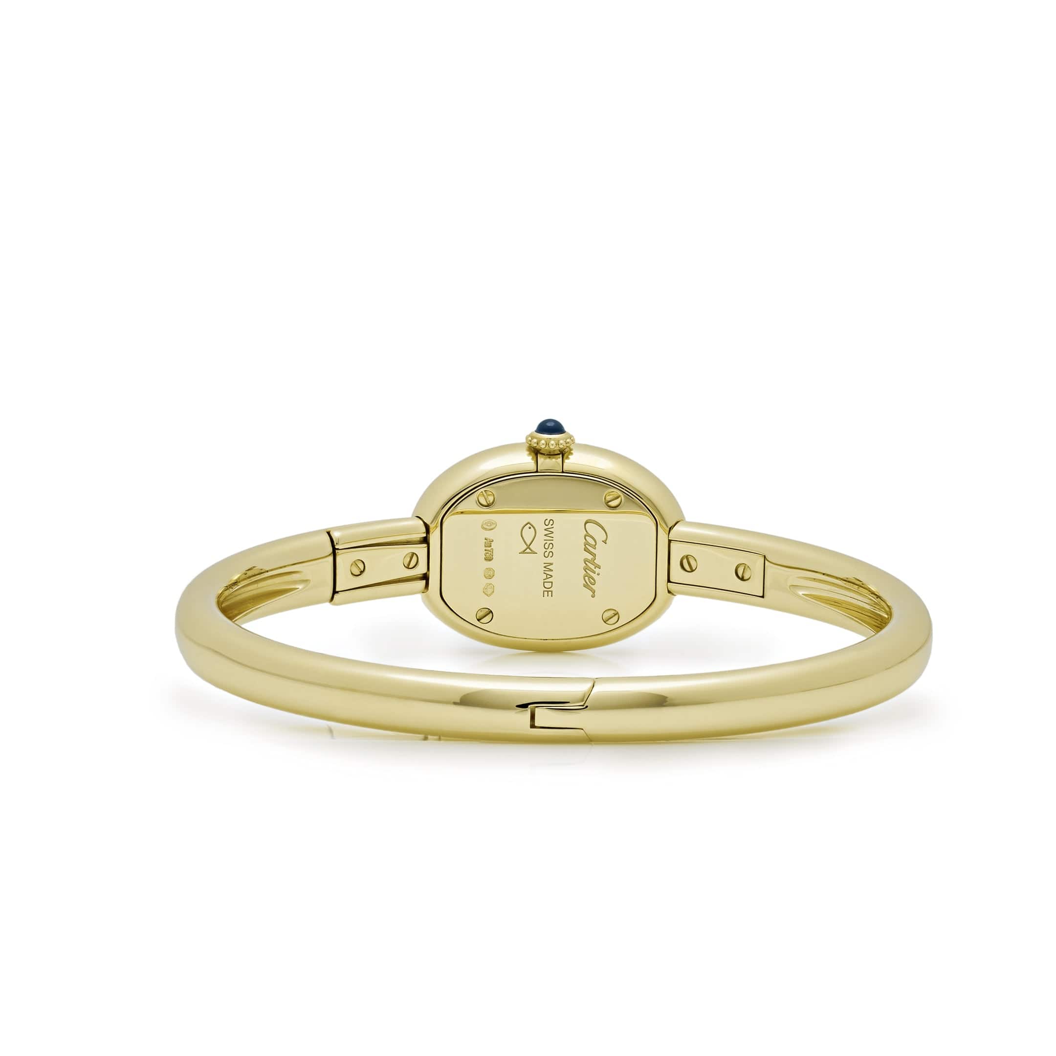 Cartier Baignoire Mini WGBA0021 'Ladies' Yellow Gold Quartz