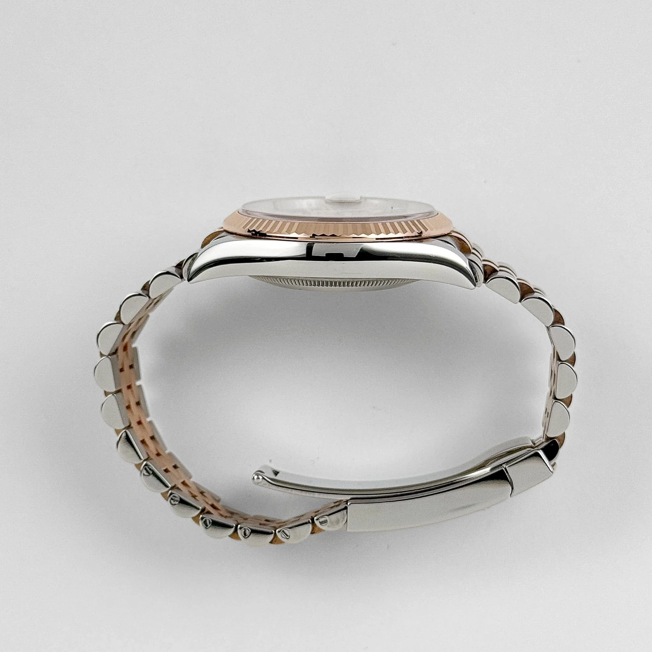 Rolex Datejust 36 126231 Rose Gold Stainless Steel Silver Fluted Motif Dial (2024)