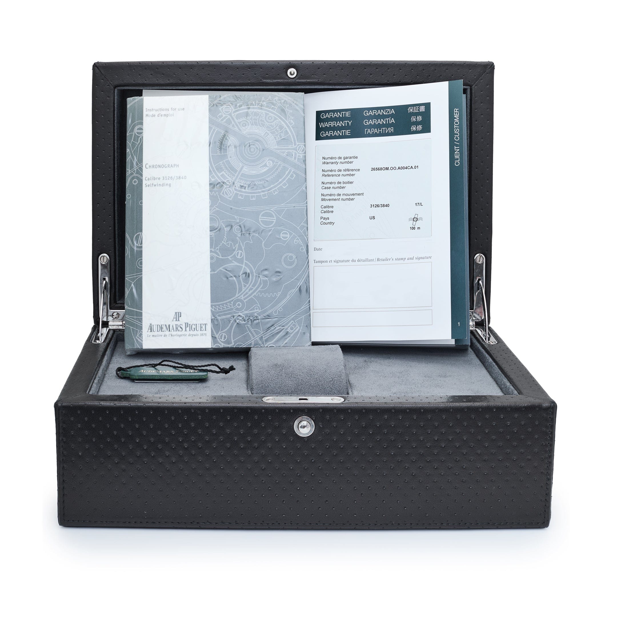 Audemars Piguet Royal Oak Offshore 26568OM.OO.A004CA.01 'Michael Schumacher' Chronograph Rose Gold Grey Dial Limited Edition of 500 (2012)