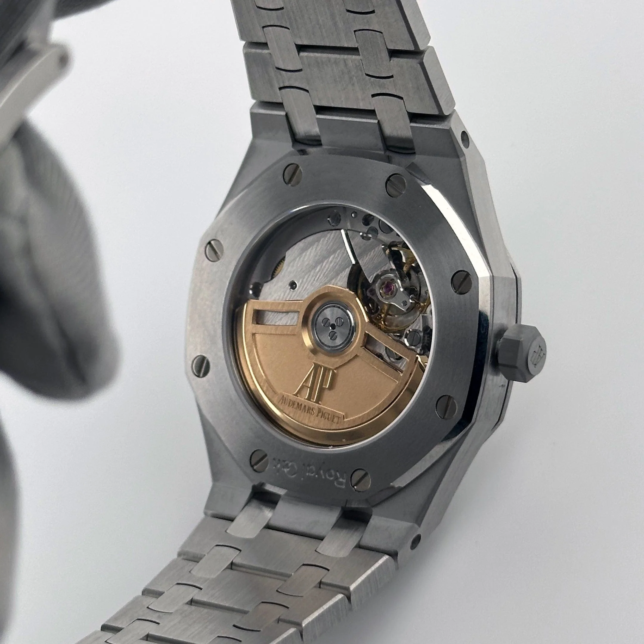 Audemars Piguet Royal Oak 77350ST.OO.1261ST.01 Stainless Steel Silver-Toned Dial