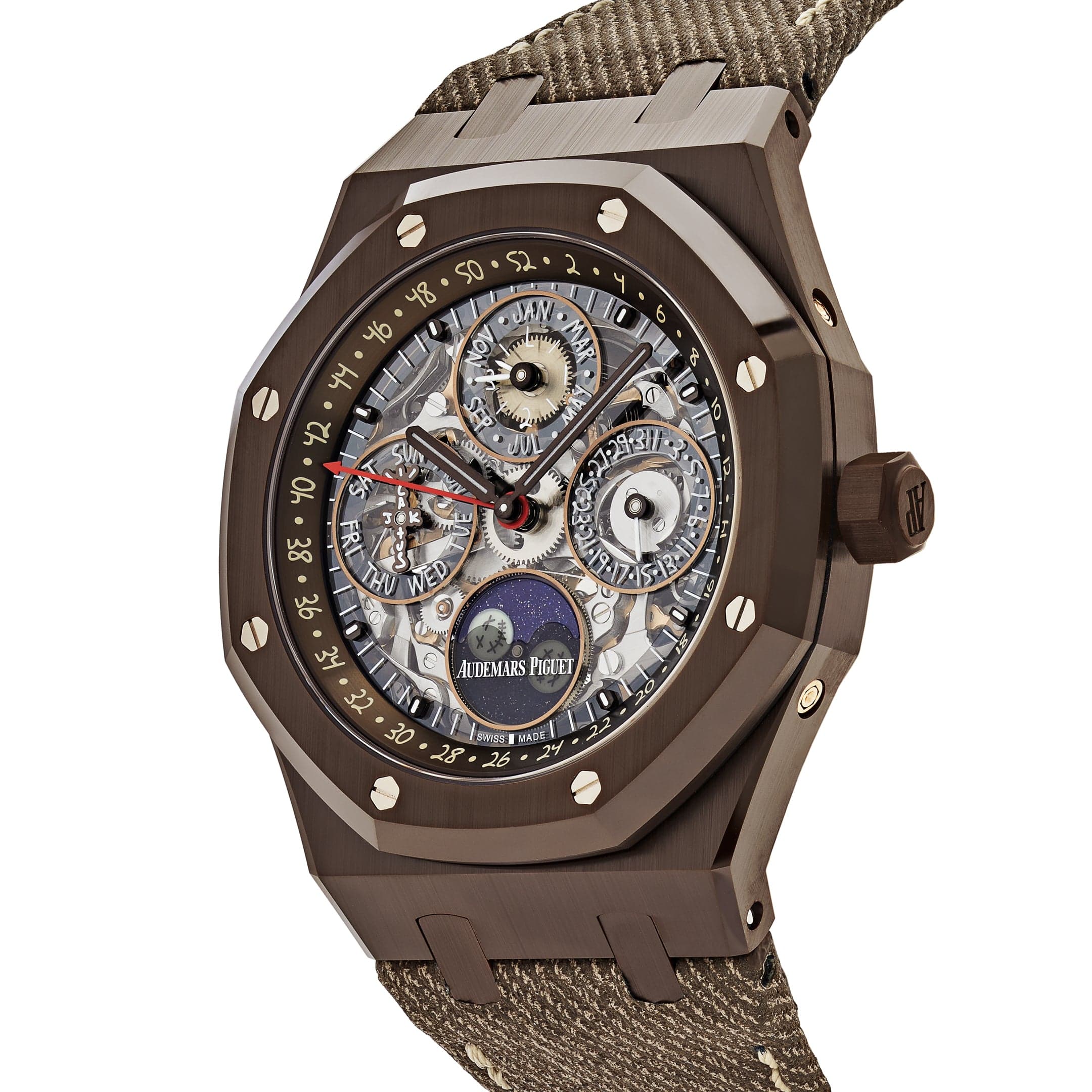 Audemars Piguet Royal Oak 26585CM.OO.D301VE.01 Travis Scott 'Cactus Jack' Perpetual Calendar Limited Edition of 200 (2024)