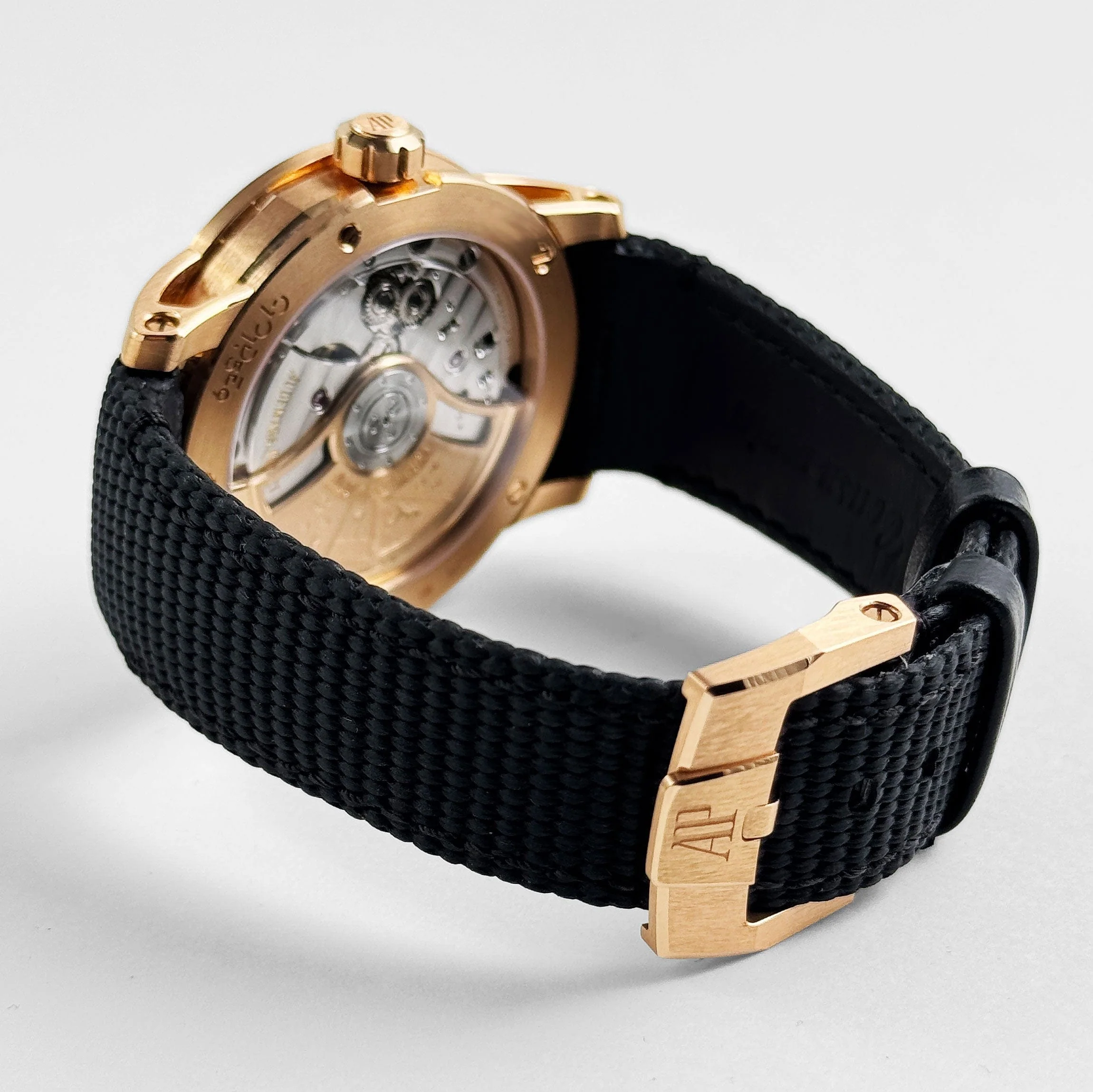 Audemars Piguet Code 11.59 15210OR.OO.A028CR.01 Rose Gold Smoked Lacquered Blue Dial (2023)