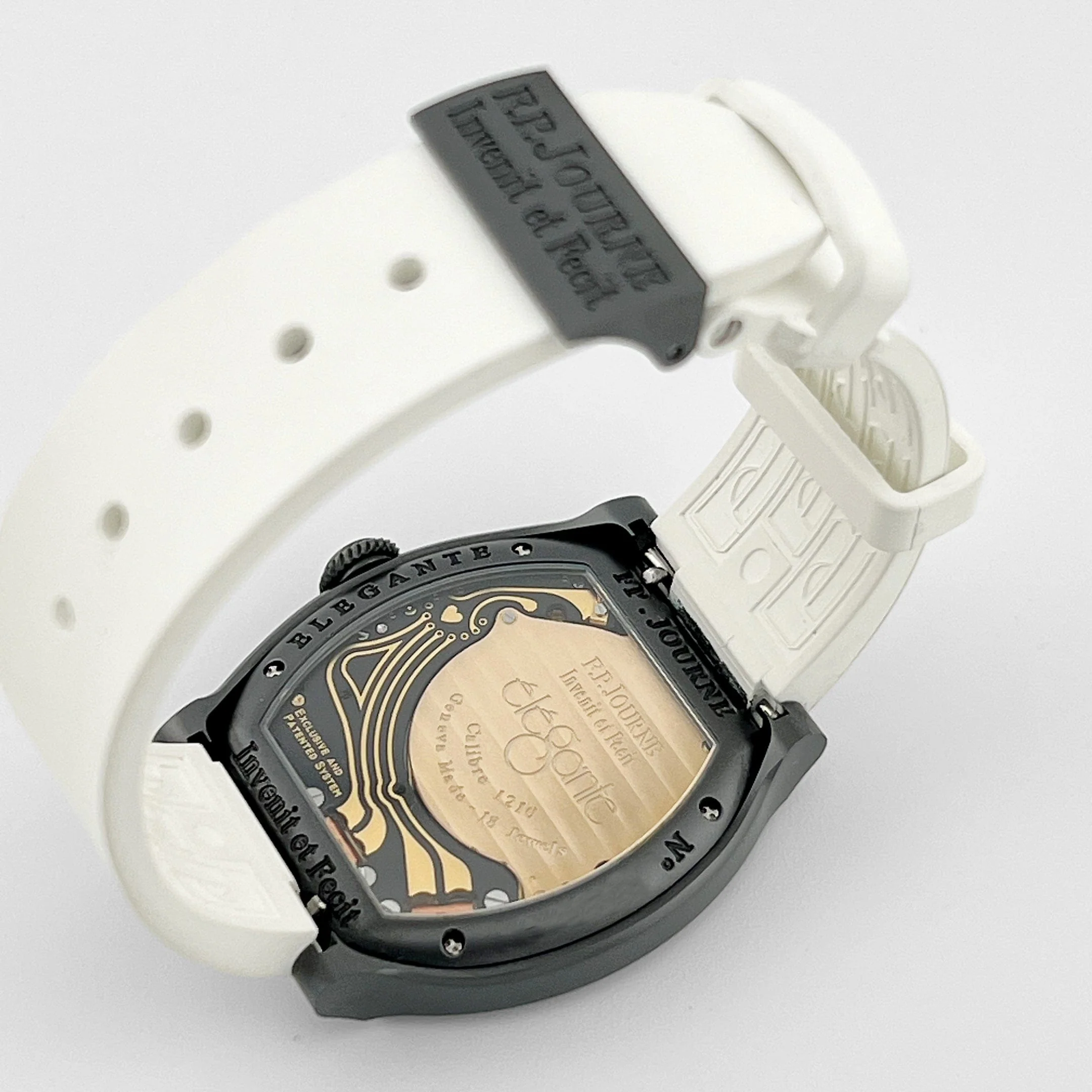 F.P.Journe Élégante 40 Ref. ELT Titalyt Luminescent White Dial