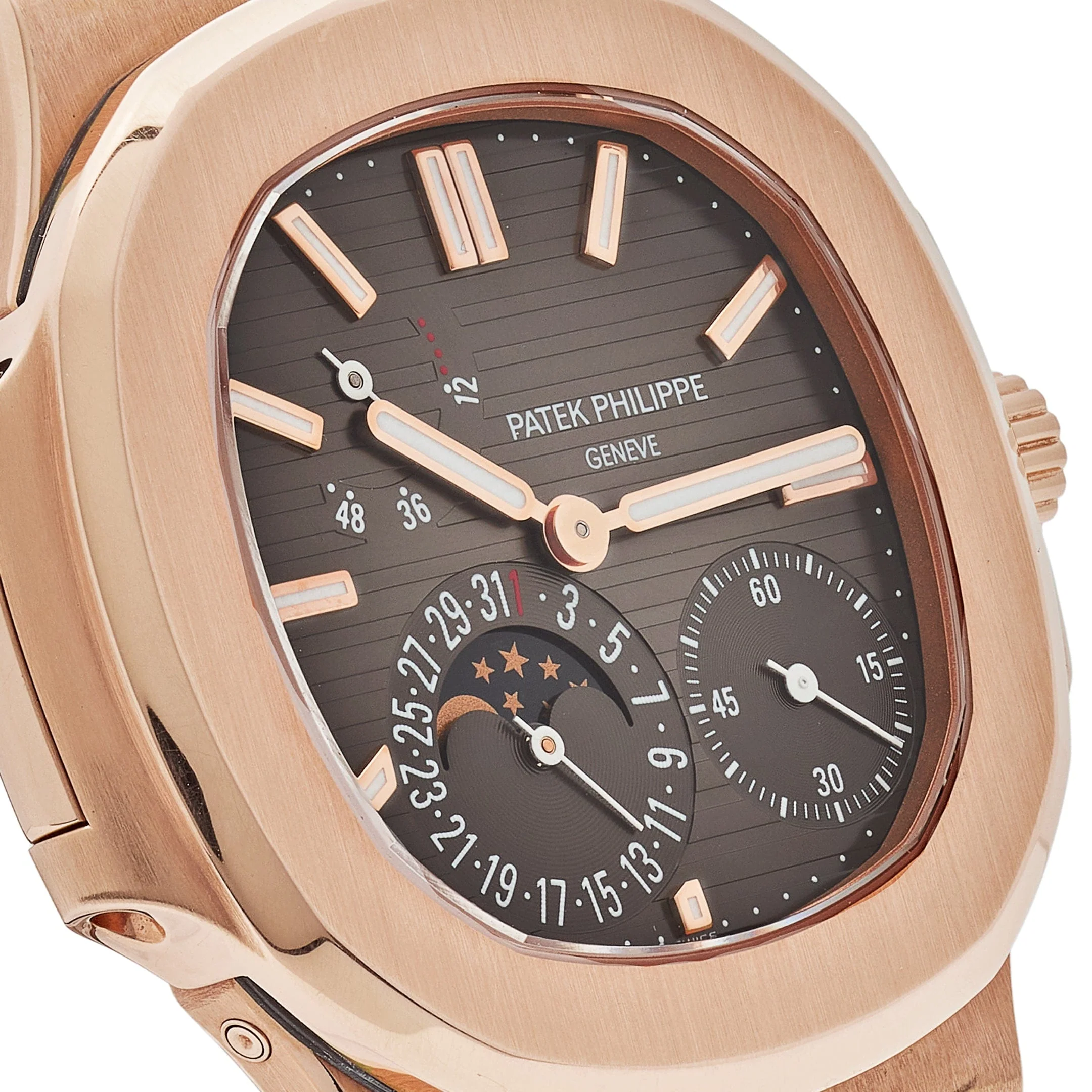 Patek Philippe Nautilus 5712R-001 Moon Phases Rose Gold (2014)
