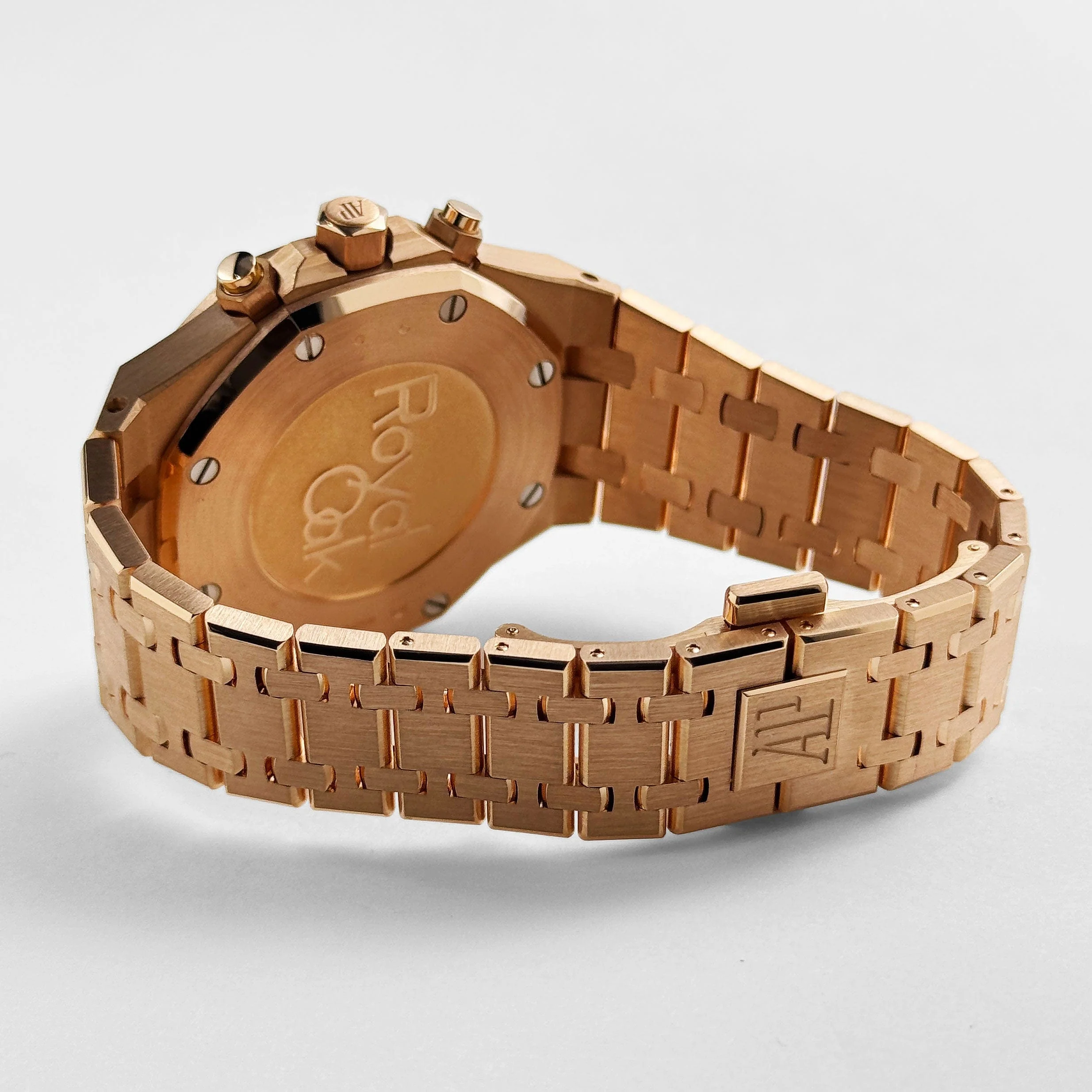 Audemars Piguet Royal Oak 26715OR.ZZ.1356OR.01 Chronograph Rose Gold Diamond Bezel (2024)