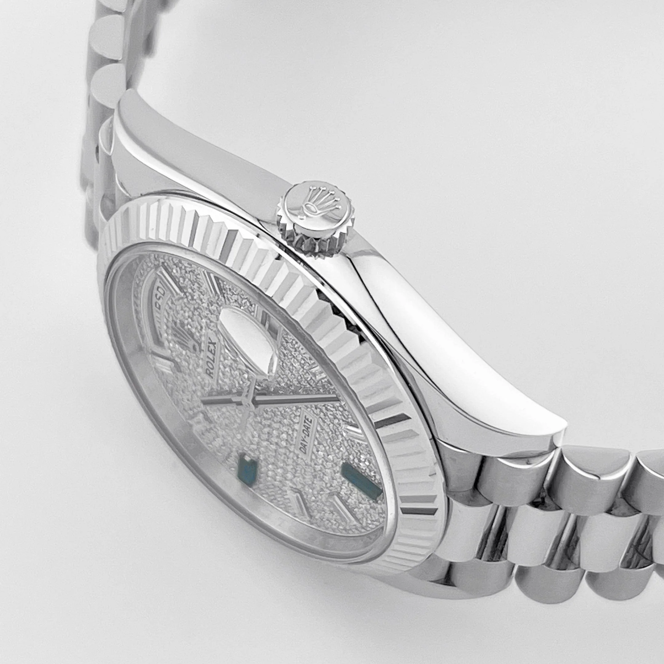 Rolex Day-Date 40 228236 Platinum Pavé Diamond Dial (2023)