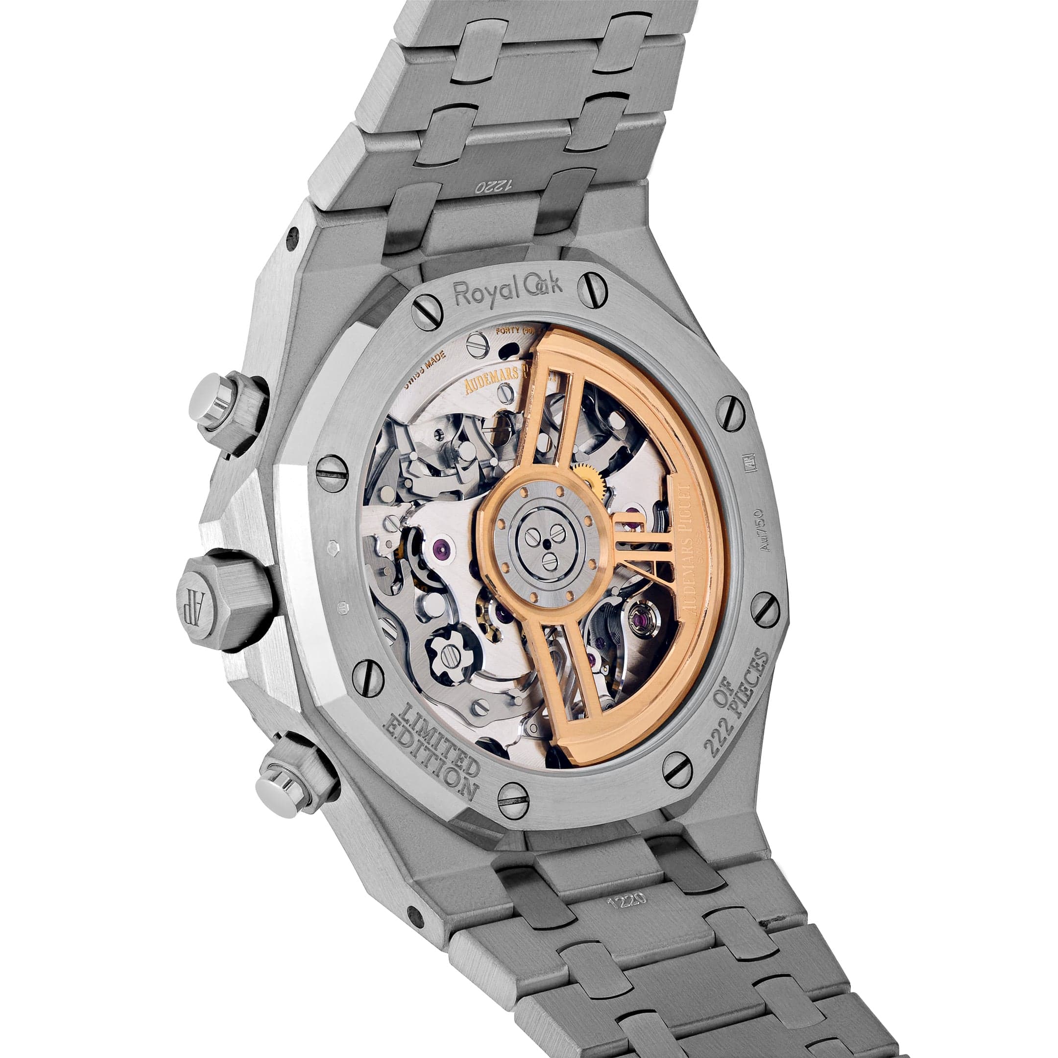 Audemars Piguet Royal Oak 26239BC.OO.1220BC.01 Chronograph White Gold Blue Dial Limited Edition of 222