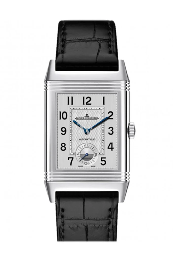 Jaeger LeCoultre Reverso Classic Large Duoface Stainless Steel Watch 3838420