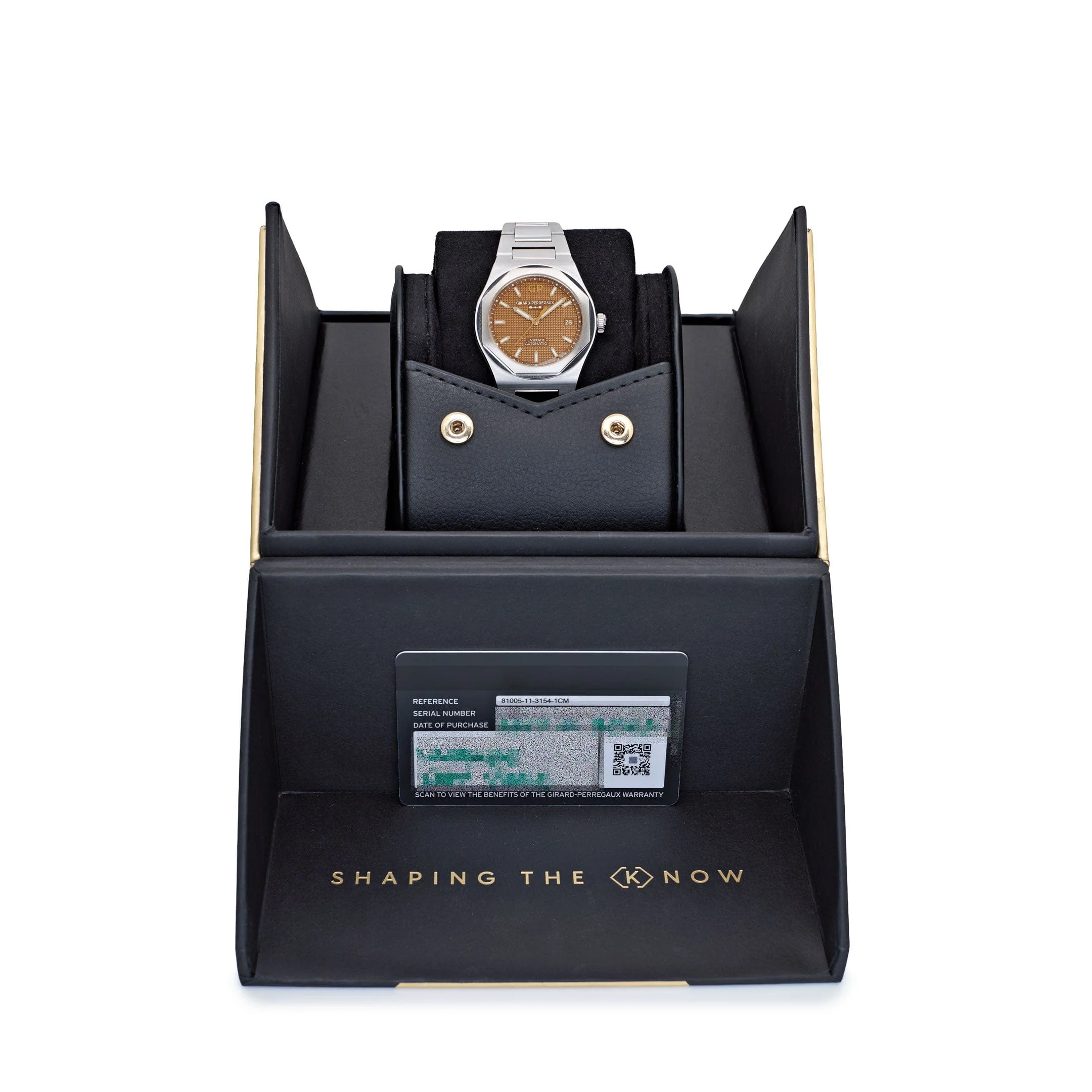 Girard Perregaux Laureato 38 81005-11-3154-1CM Stainless Steel Copper Dial (2023)