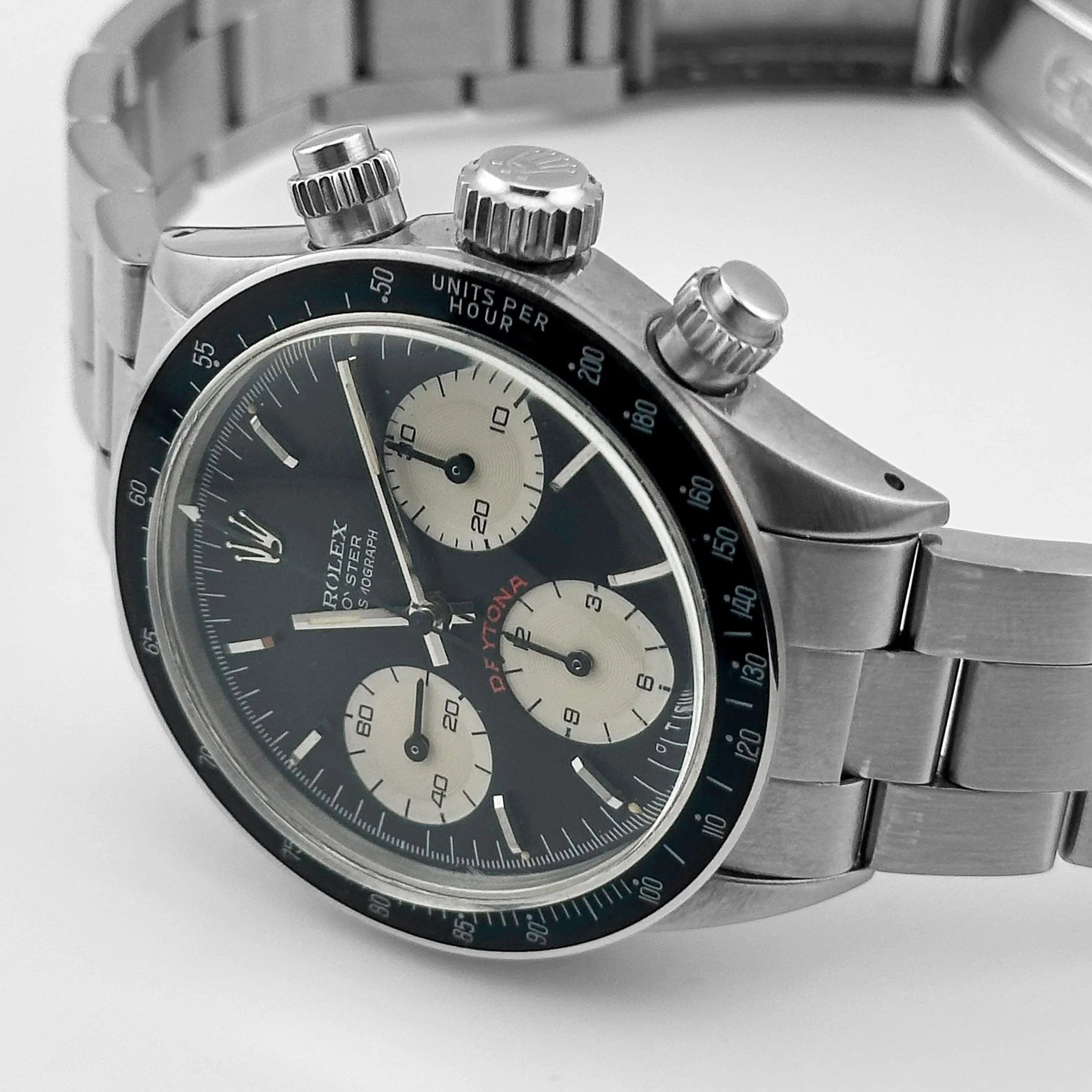 Rolex Daytona 6263 'Big Red' Stainless Steel Black Sigma Dial (1975)