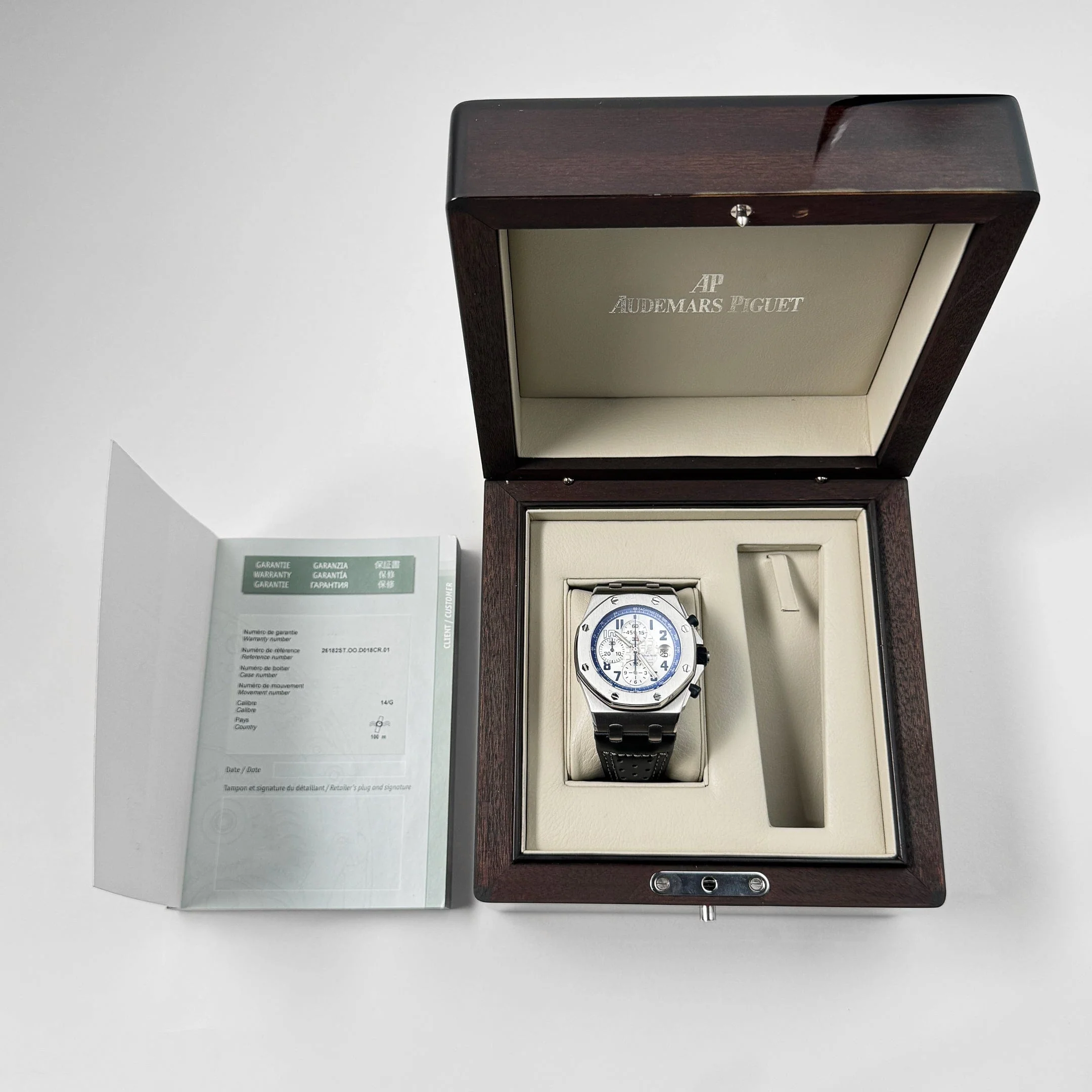 Audemars Piguet Royal Oak Offshore 26182ST.OO.D018CR.01 'Sachin Tendulkar' Chronograph Limited Edition of 300