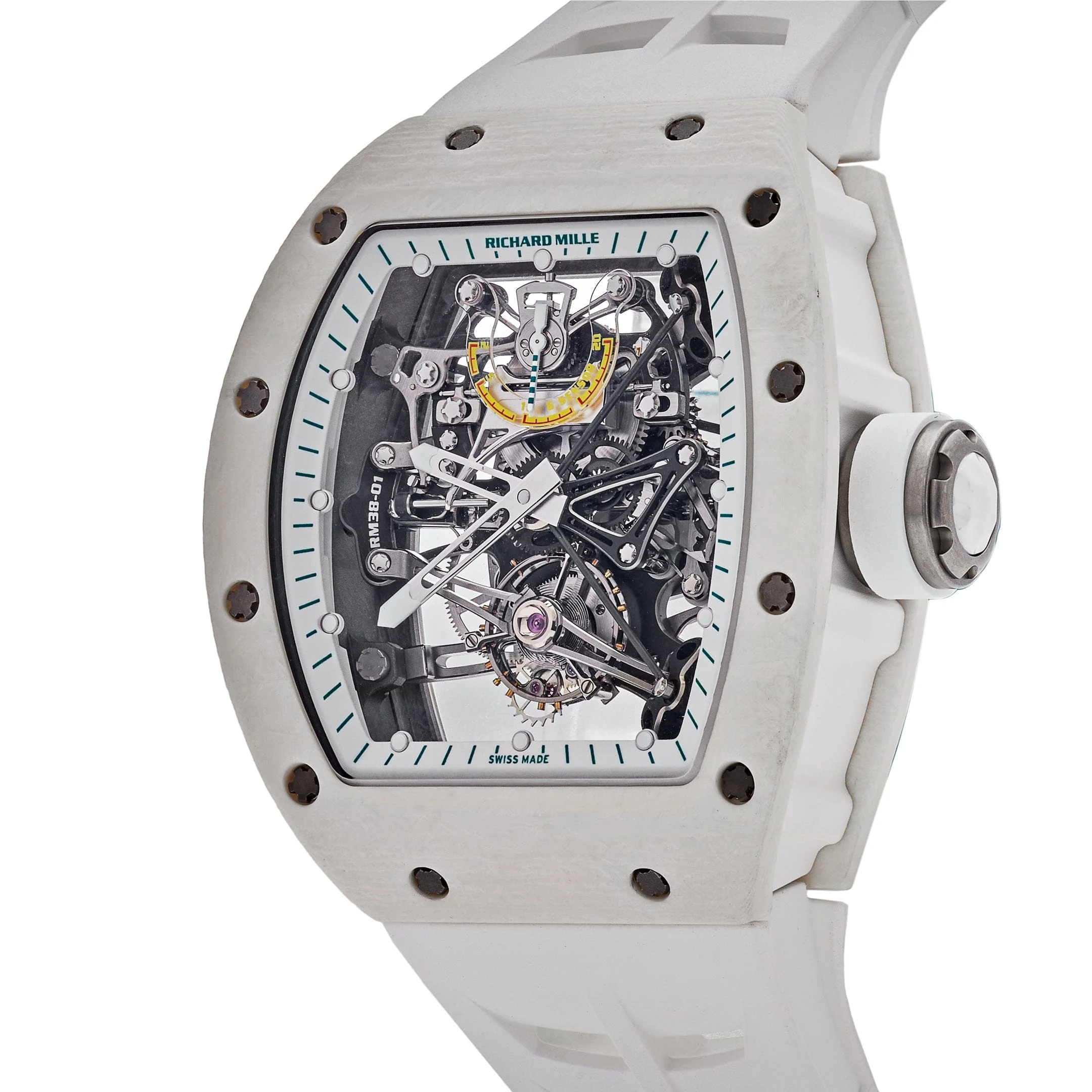 Richard Mille RM 38-01 'Bubba Watson' White Quartz TPT Titanium Limited Edition of 50