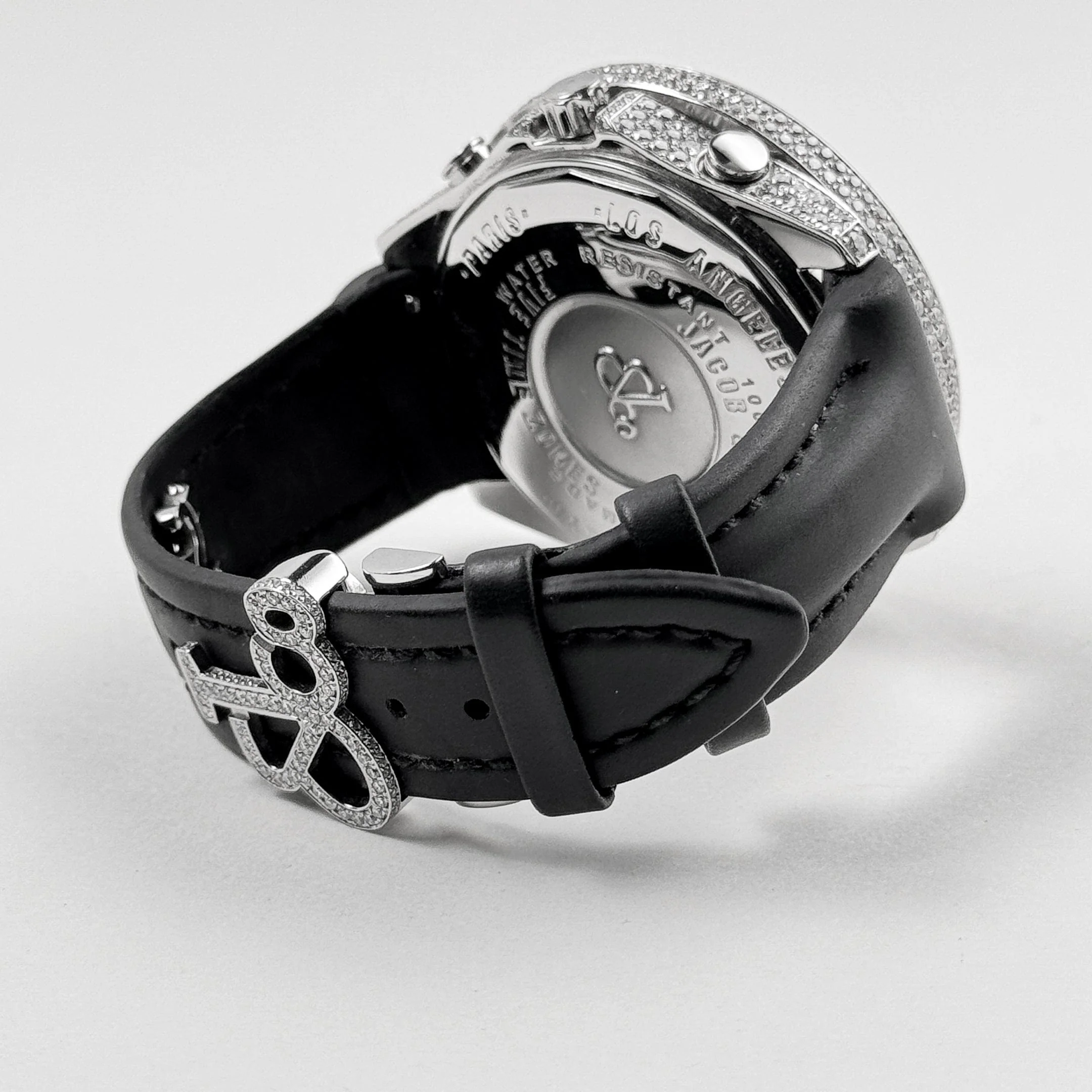 Jacob & Co. Five Time Zone Steel Diamond JCM-30