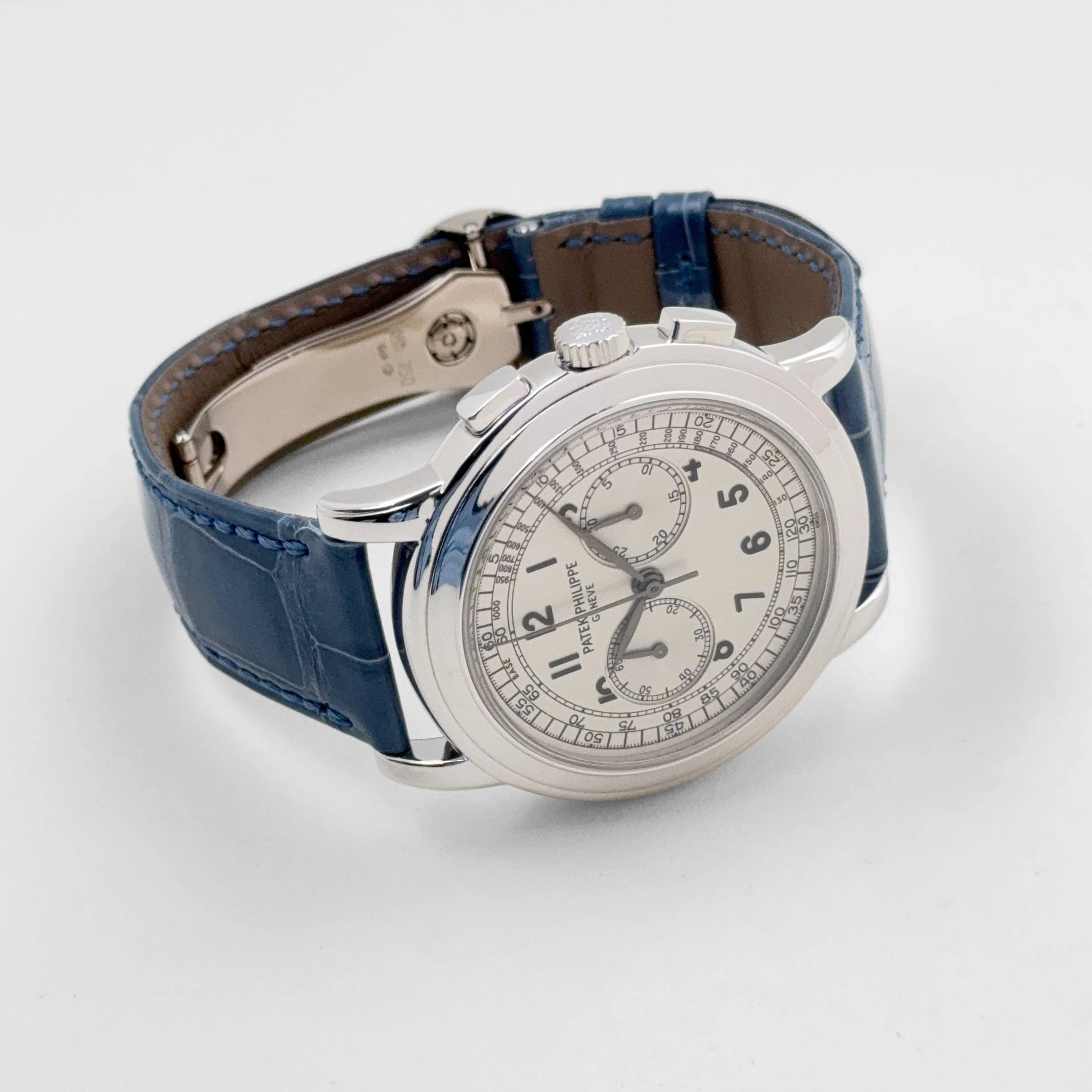 Patek Philippe Complications 5070G-001 Chronograph White Gold Silver Dial (2003)