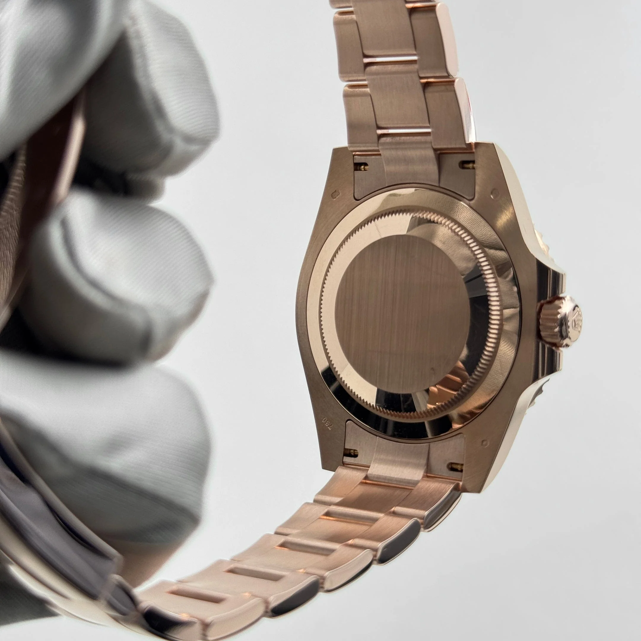 Rolex GMT-Master II 126715CHNR 'Root Beer' Rose Gold Black Dial (2020)