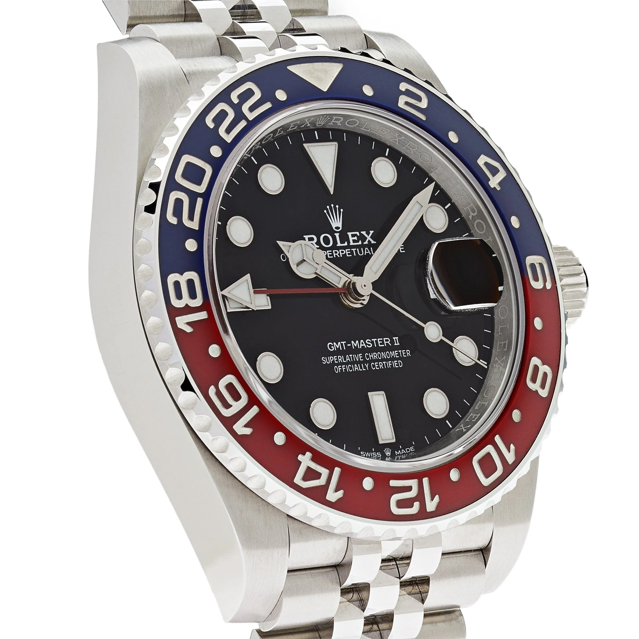 Rolex GMT-Master II 126710BLRO 'Pepsi' Stainless Steel Black Dial Jubilee (2024)