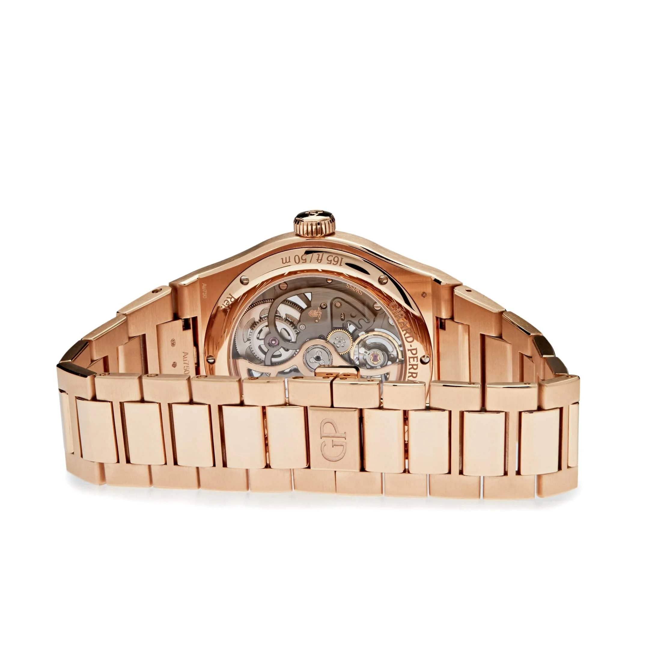 Girard Perregaux Laureato Skeleton 81015-52-002-52A Rose Gold