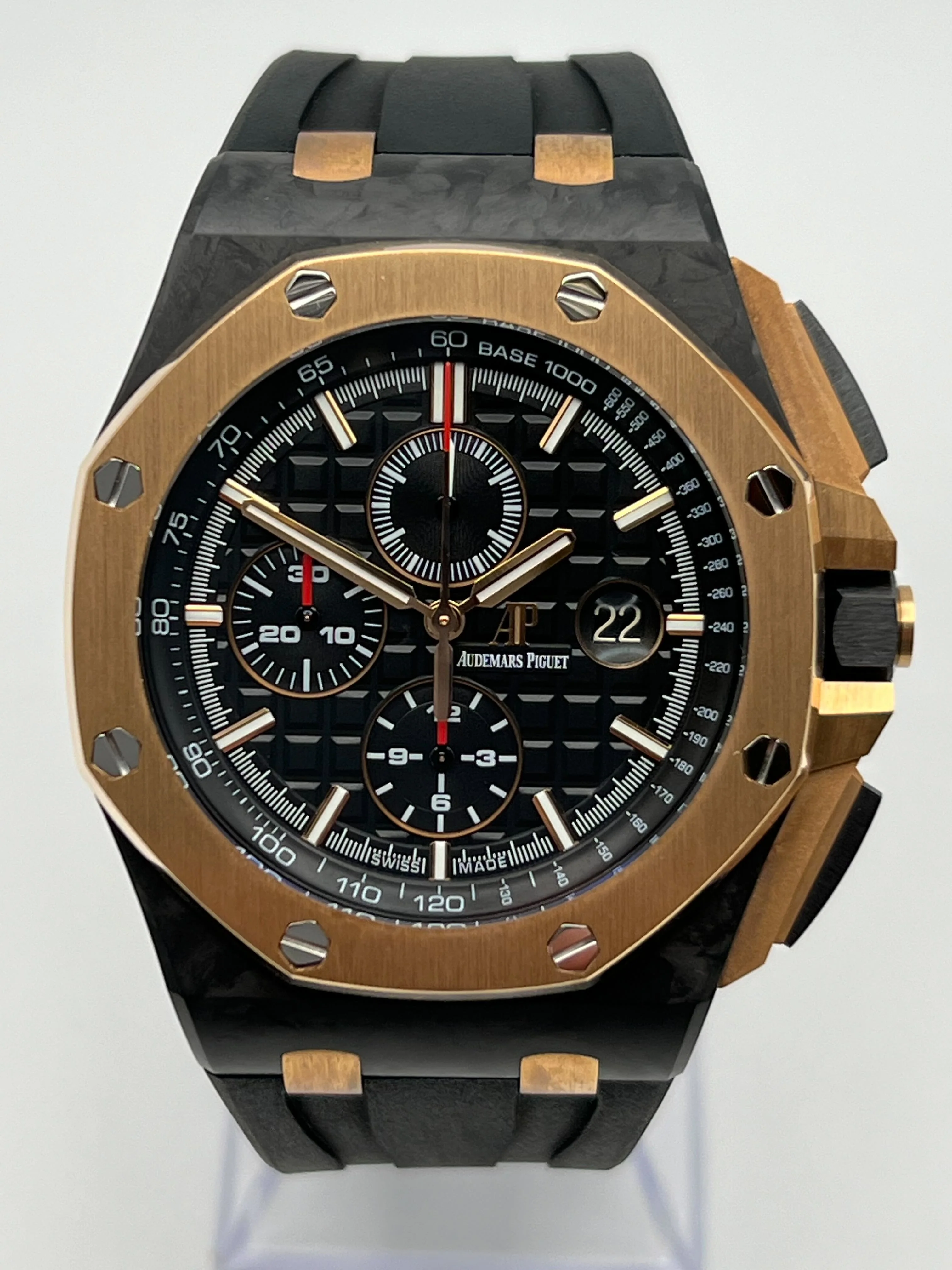 Audemars Piguet Royal Oak Offshore 26406FR.OO.A002CA.01 Chronograph 'QE II Cup 2016' Black and Rose Gold Black Dial Limited Edition of 200