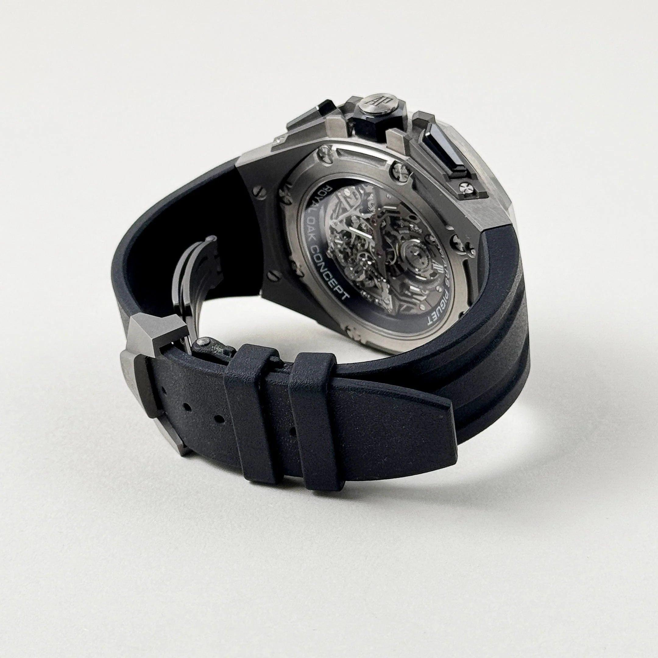 Audemars Piguet Royal Oak Concept 26587TI.OO.D067CA.01 Tourbillon Chronograph Titanium Openworked Dial (2018)