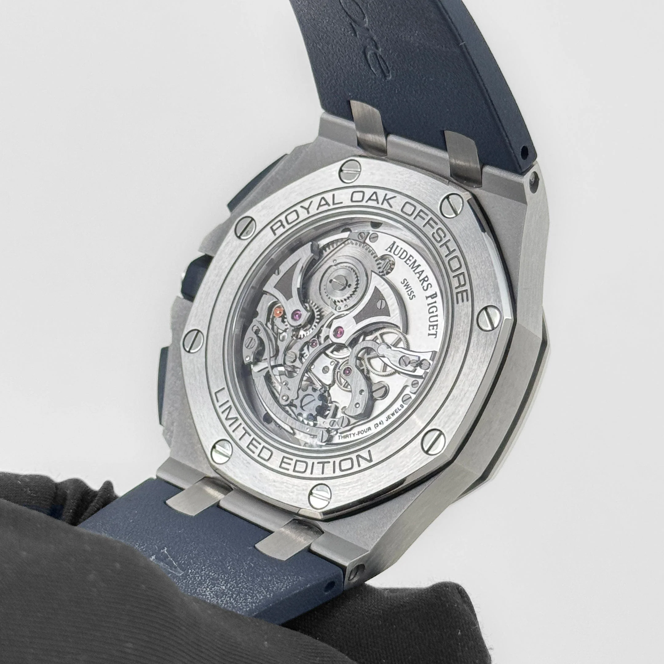 Audemars Piguet Royal Oak Offshore 26540ST.OO.A027CA.01 Tourbillon Chronograph Stainless Steel Blue Dial Limited Edition of 15 (2017)
