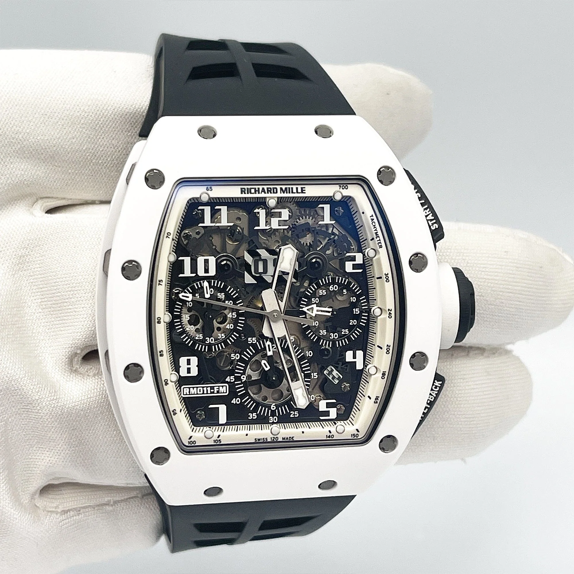 Richard Mille RM 011 FM 'White Ghost' White Ceramic Limited Edition of 30