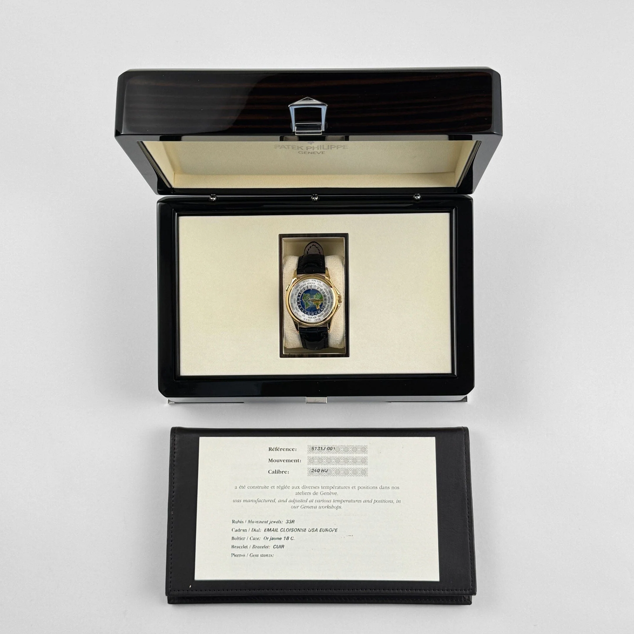 Patek Philippe Complications 5131J-001 World Time Yellow Gold (2010)