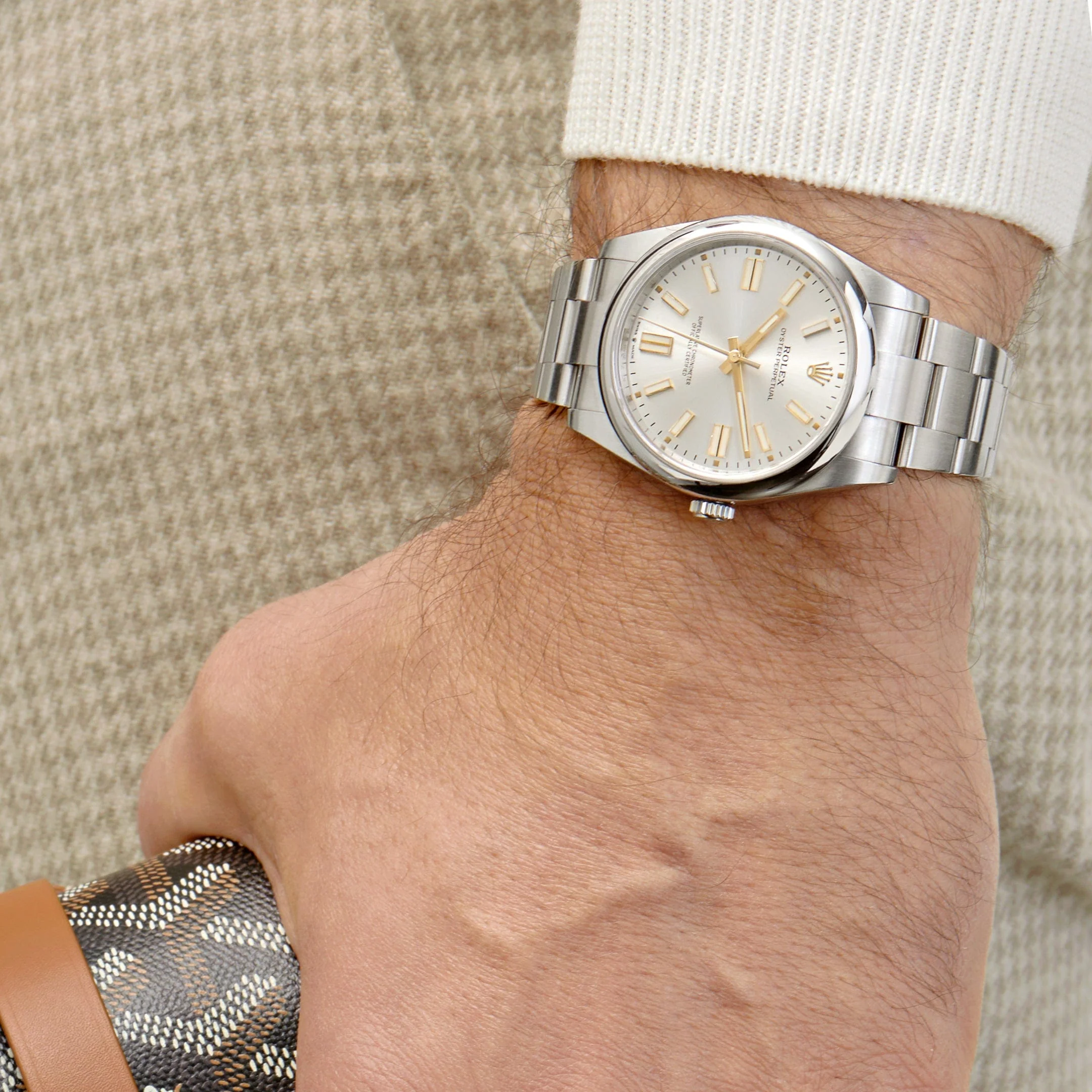 Rolex Oyster Perpetual 41 124300 Stainless Steel Silver Dial (2024)