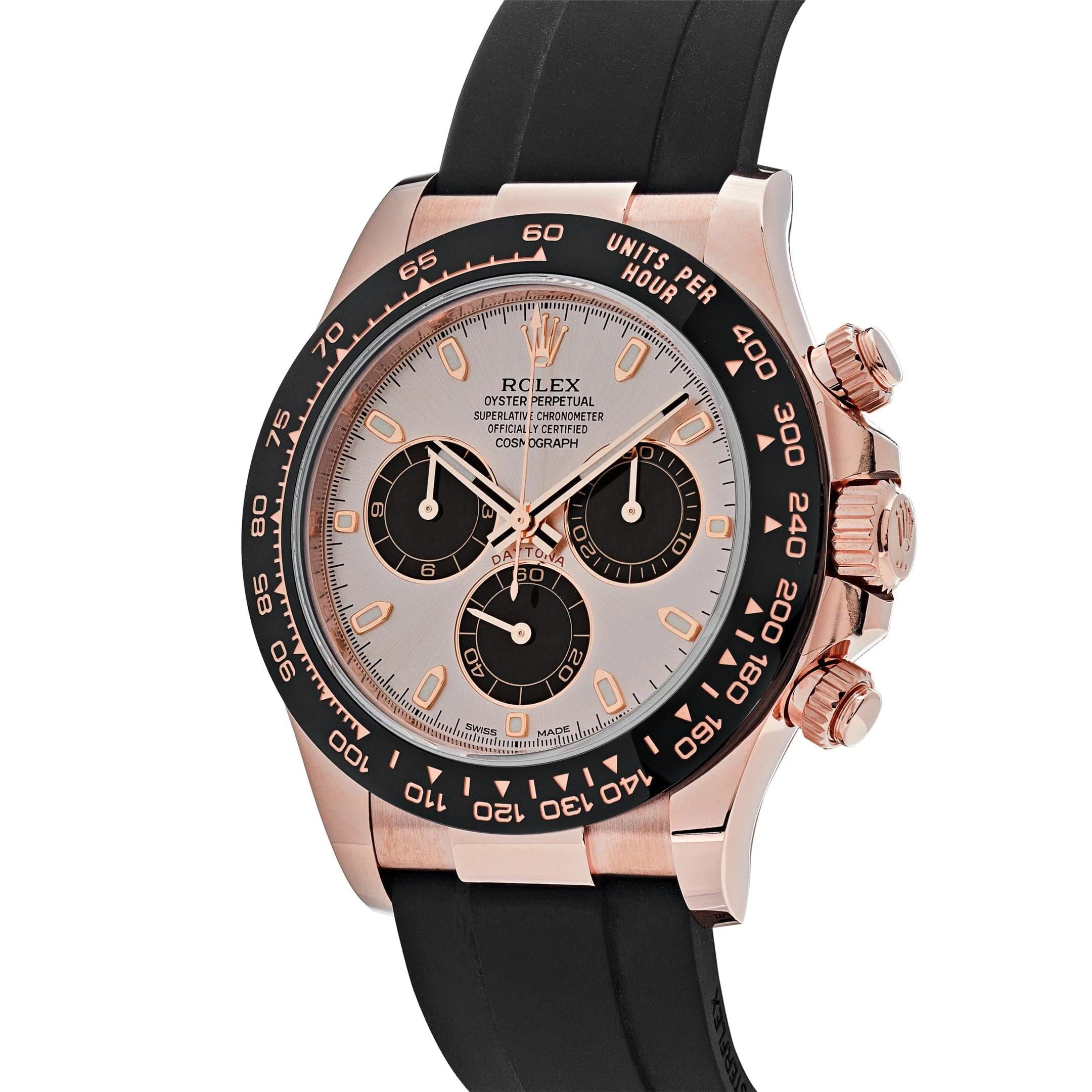 Rolex Daytona 116515LN Rose Gold Sundust Black Dial