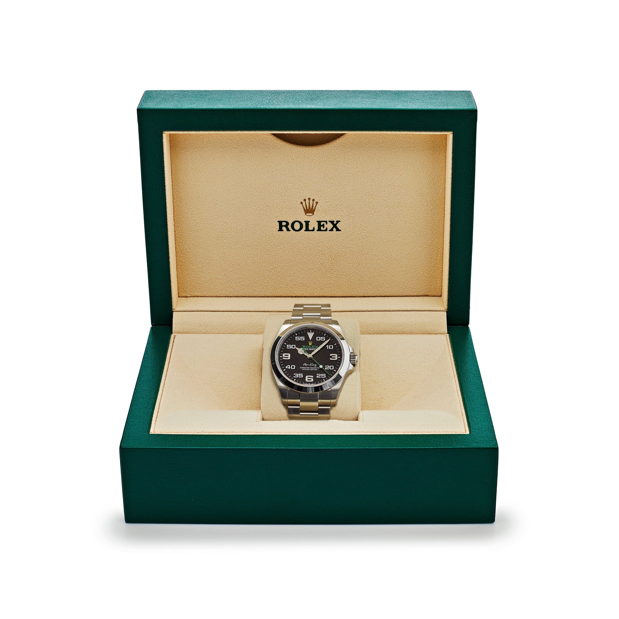 Rolex Air-King 116900 Stainless Steel Black Dial