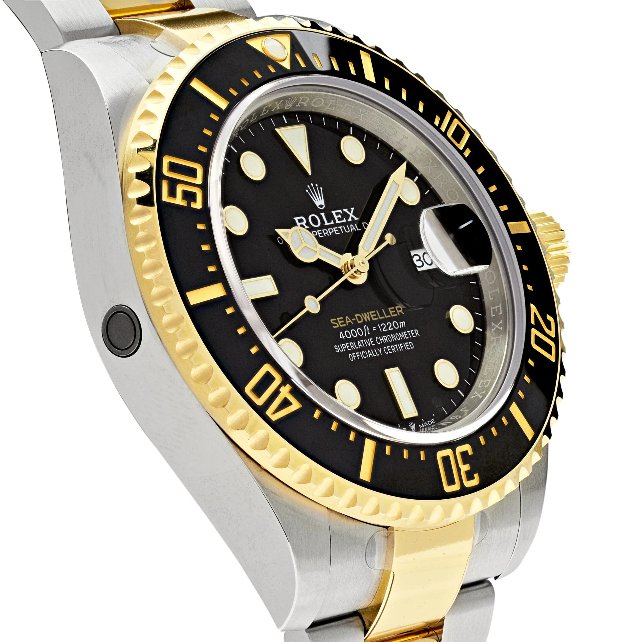 Rolex Sea-Dweller 126603 Stainless Steel Yellow Gold Black Dial (2025)