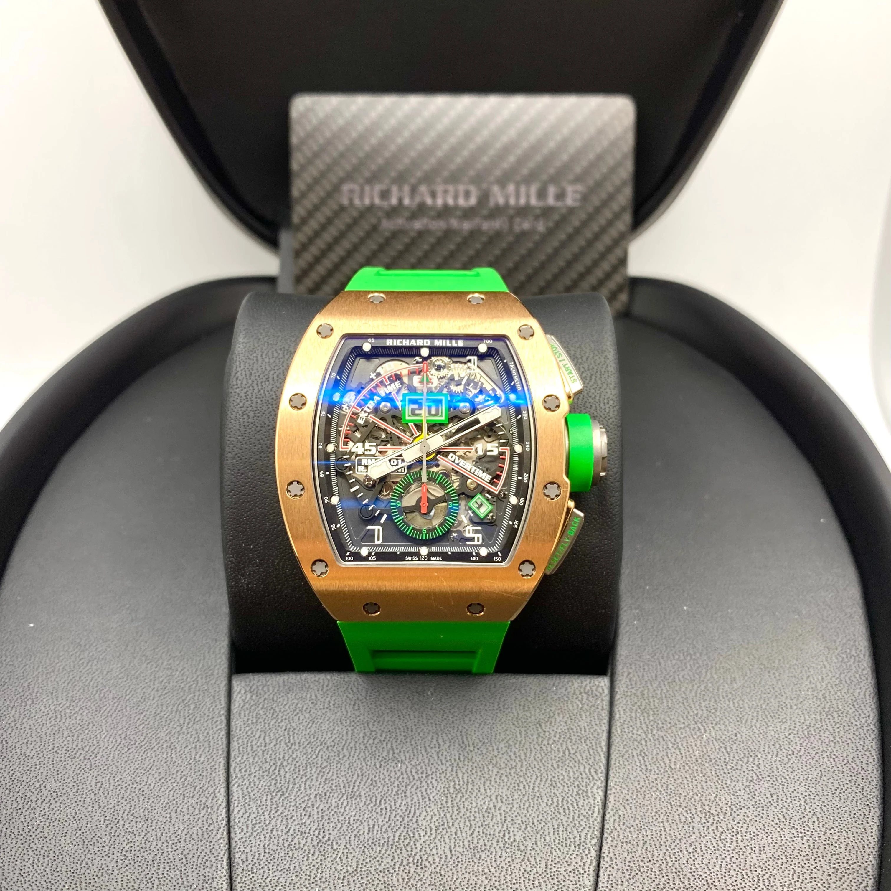 Richard Mille RM 11-01 Robert Mancini Chronograph Flyback Rose Gold