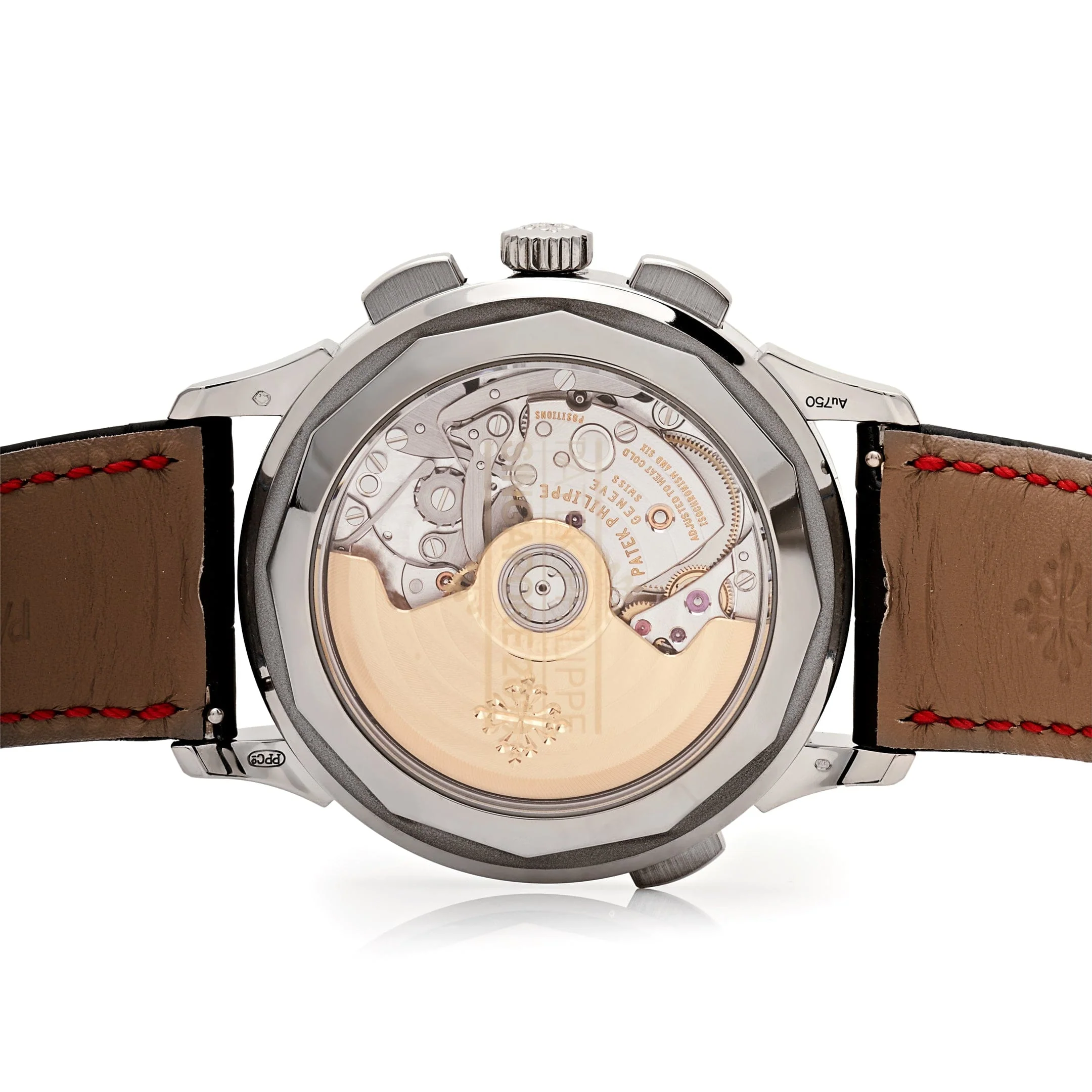 Patek Philippe Complications 5930G-011 ‘Singapore Edition’ World Time Flyback Chronograph White Gold Red Dial (2020)