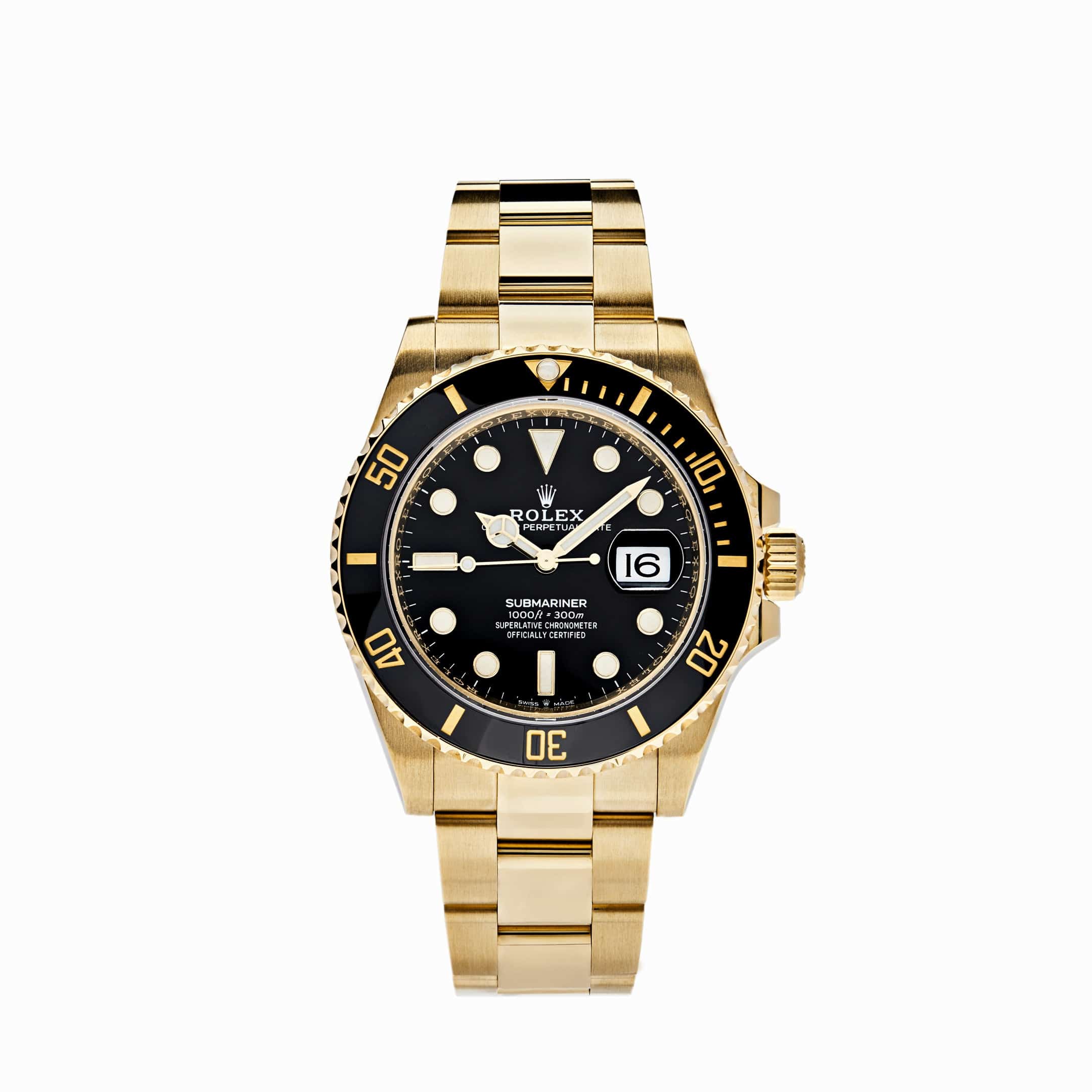 Rolex Submariner Date 126618LN Yellow Gold Black Dial (2022)