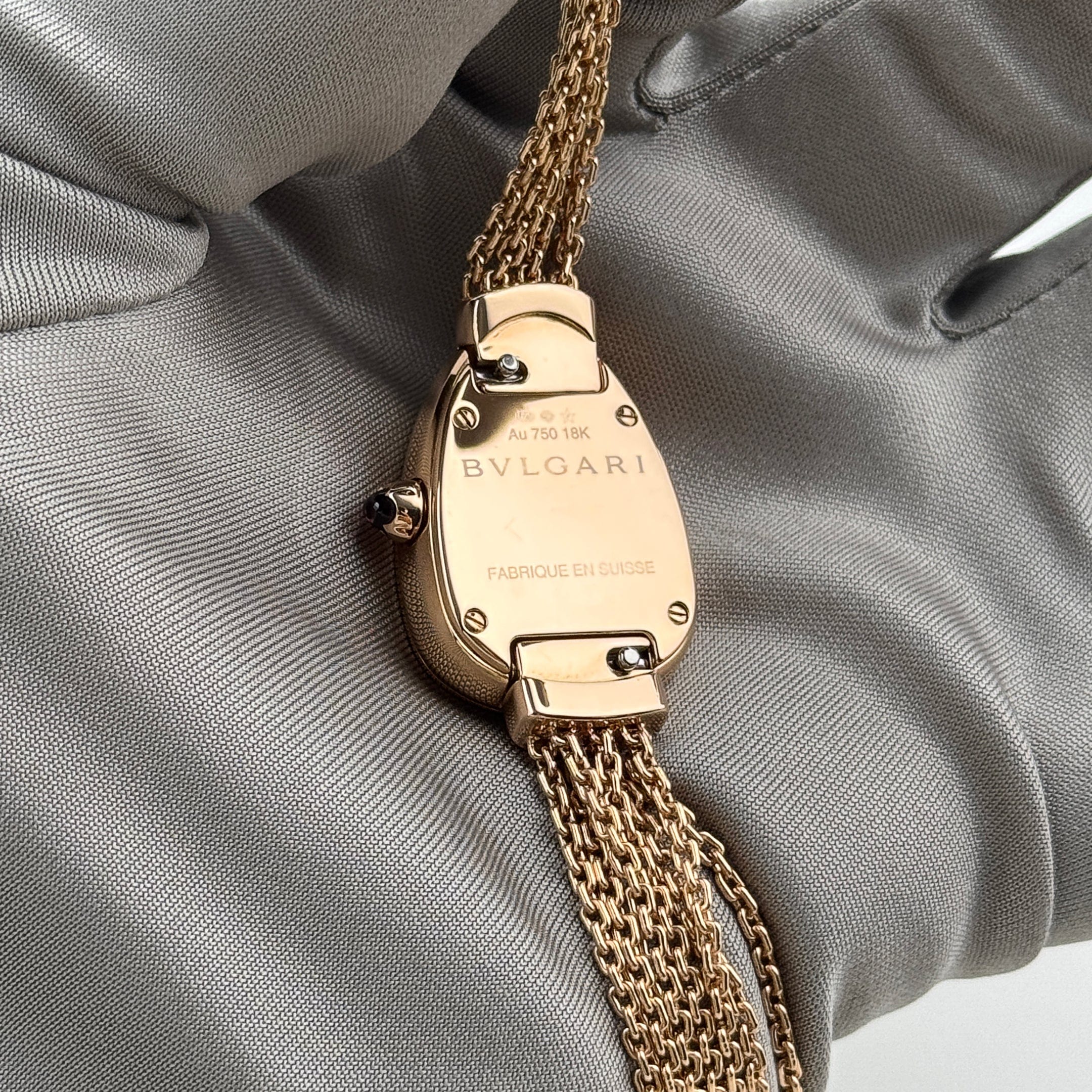 Bvlgari Serpenti 102728 'Ladies' Rose Gold Black Dial (2021)