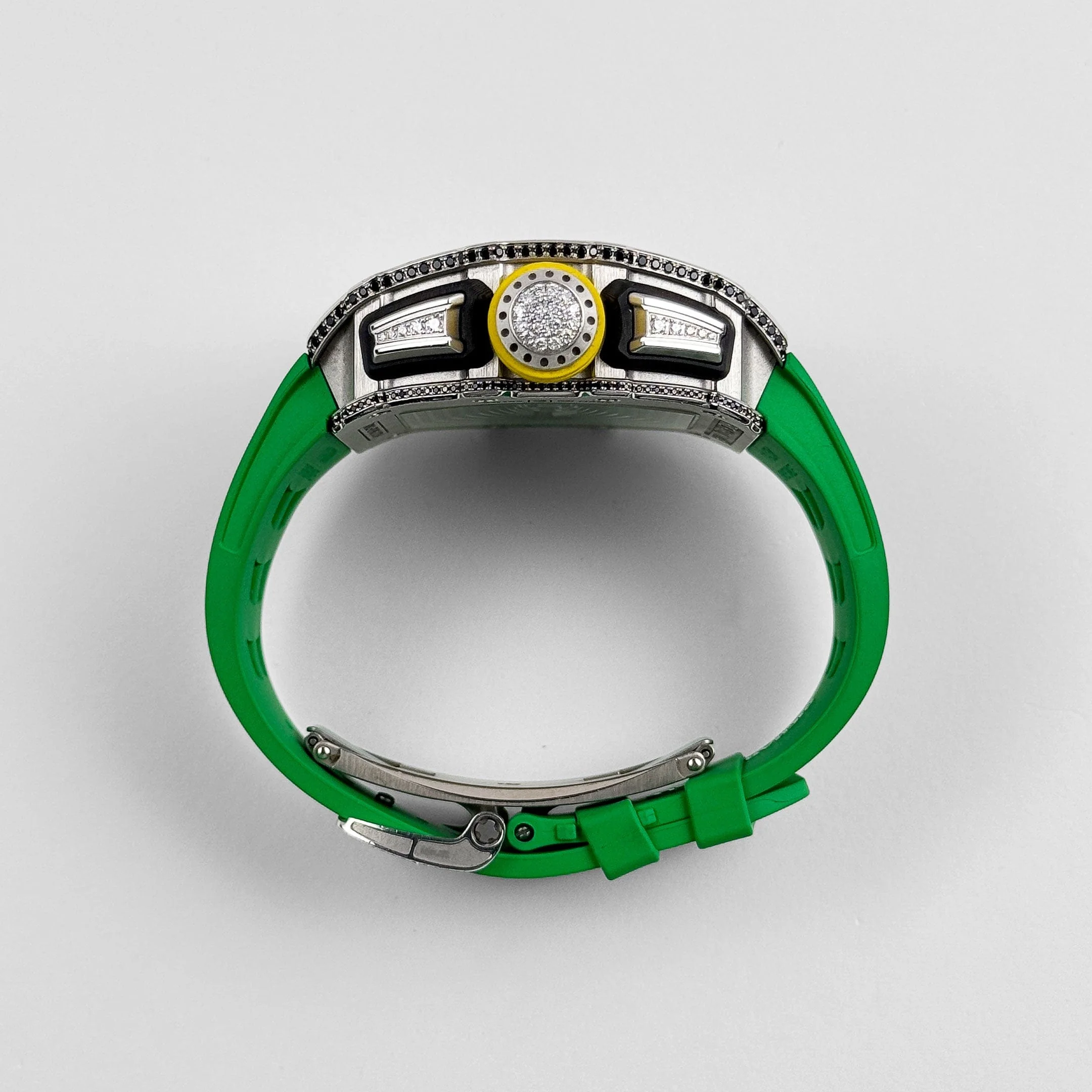 Richard Mille RM 11-03 Flyback Chronograph White Gold Diamond Bezel (2019)