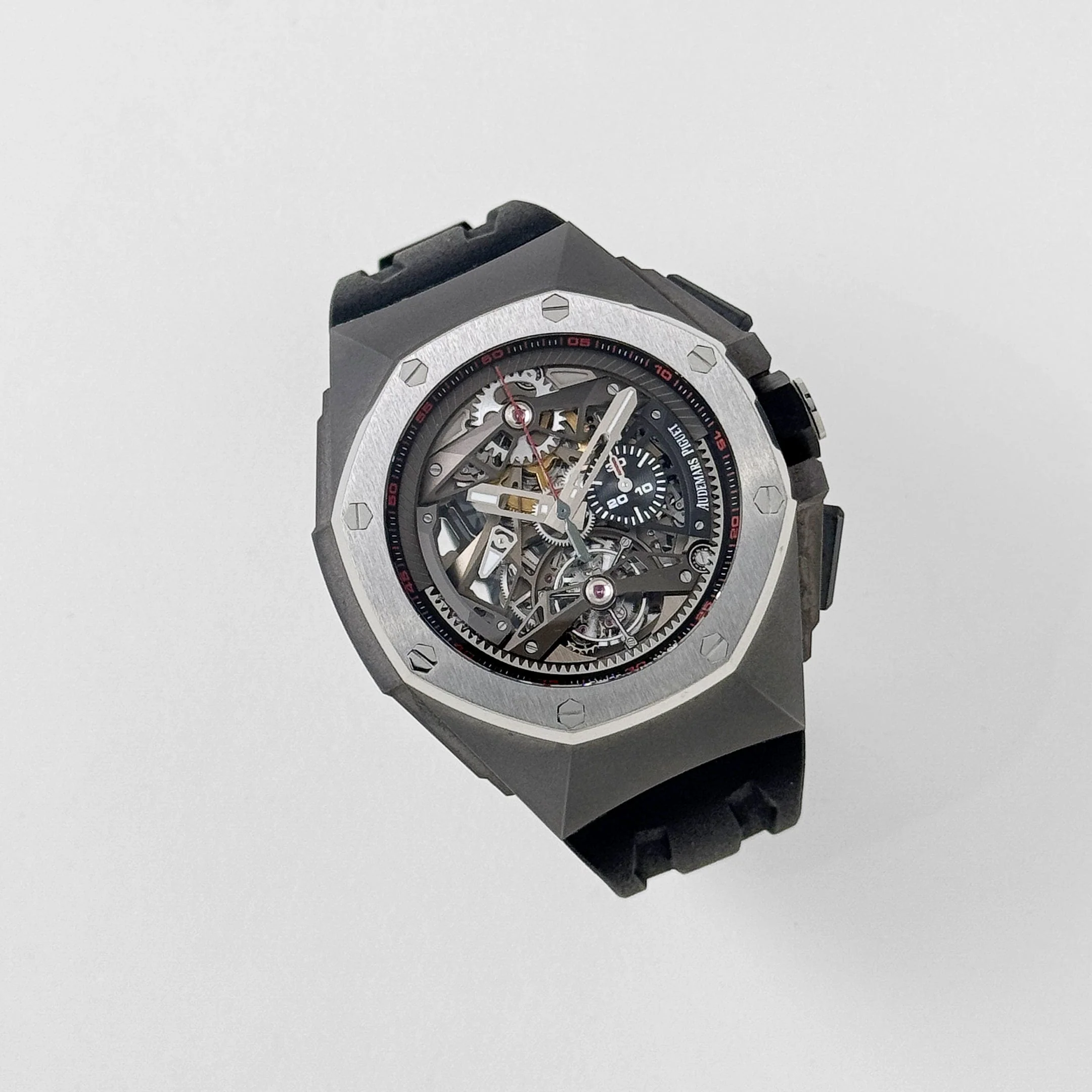 Audemars Piguet Royal Oak Concept 26587TI.OO.D067CA.01 Tourbillon Chronograph Titanium Openworked Dial (2018)
