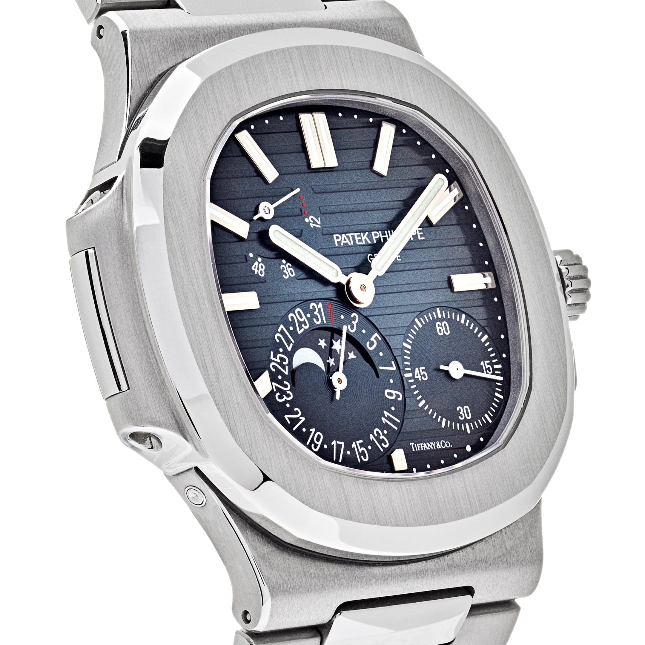 Patek Philippe Nautilus 5712/1A-001 Stainless Steel Blue Dial Moon Phases (2020)