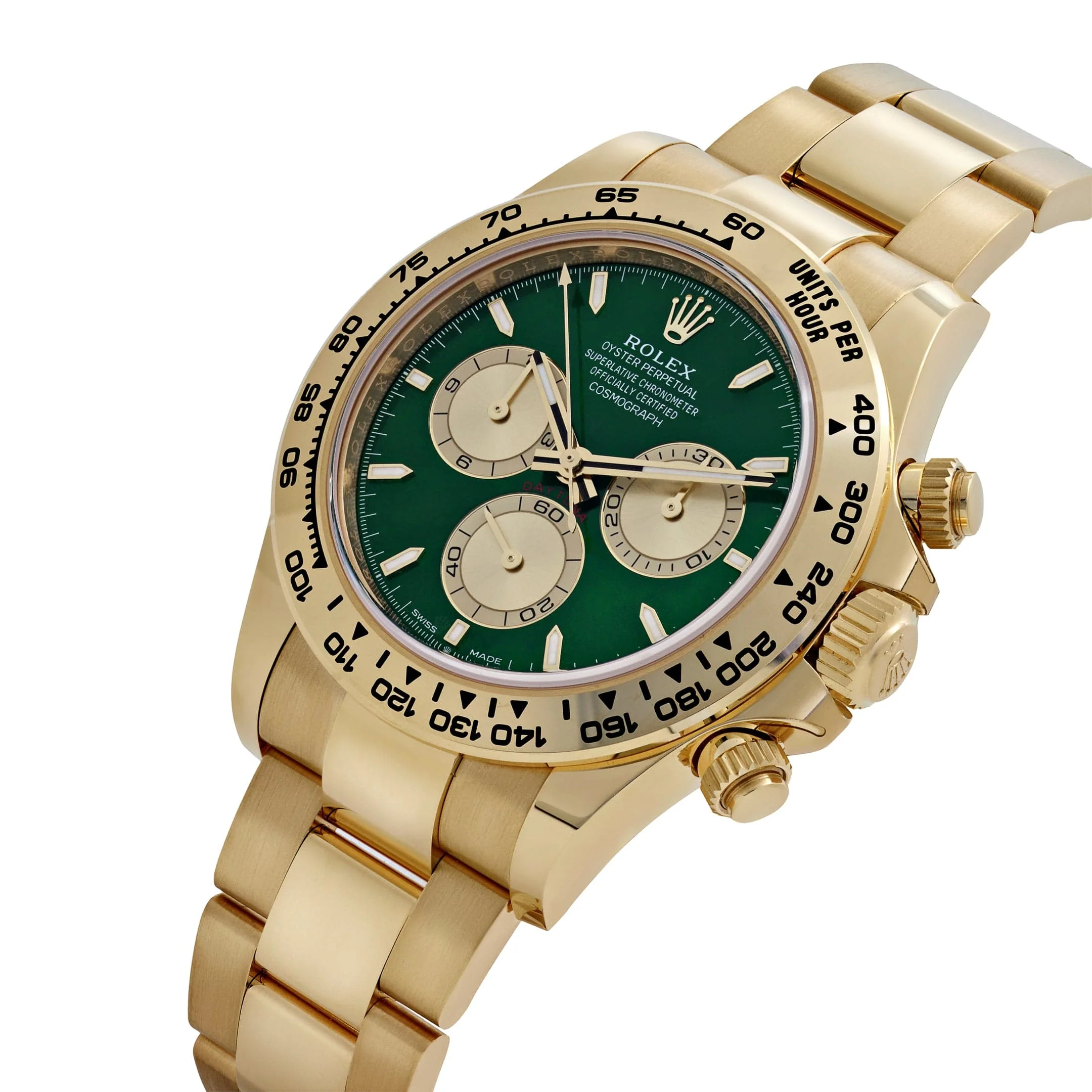 Rolex Daytona 126508 'John Mayer 2.0' Yellow Gold Bright Green and Golden Dial (2025)
