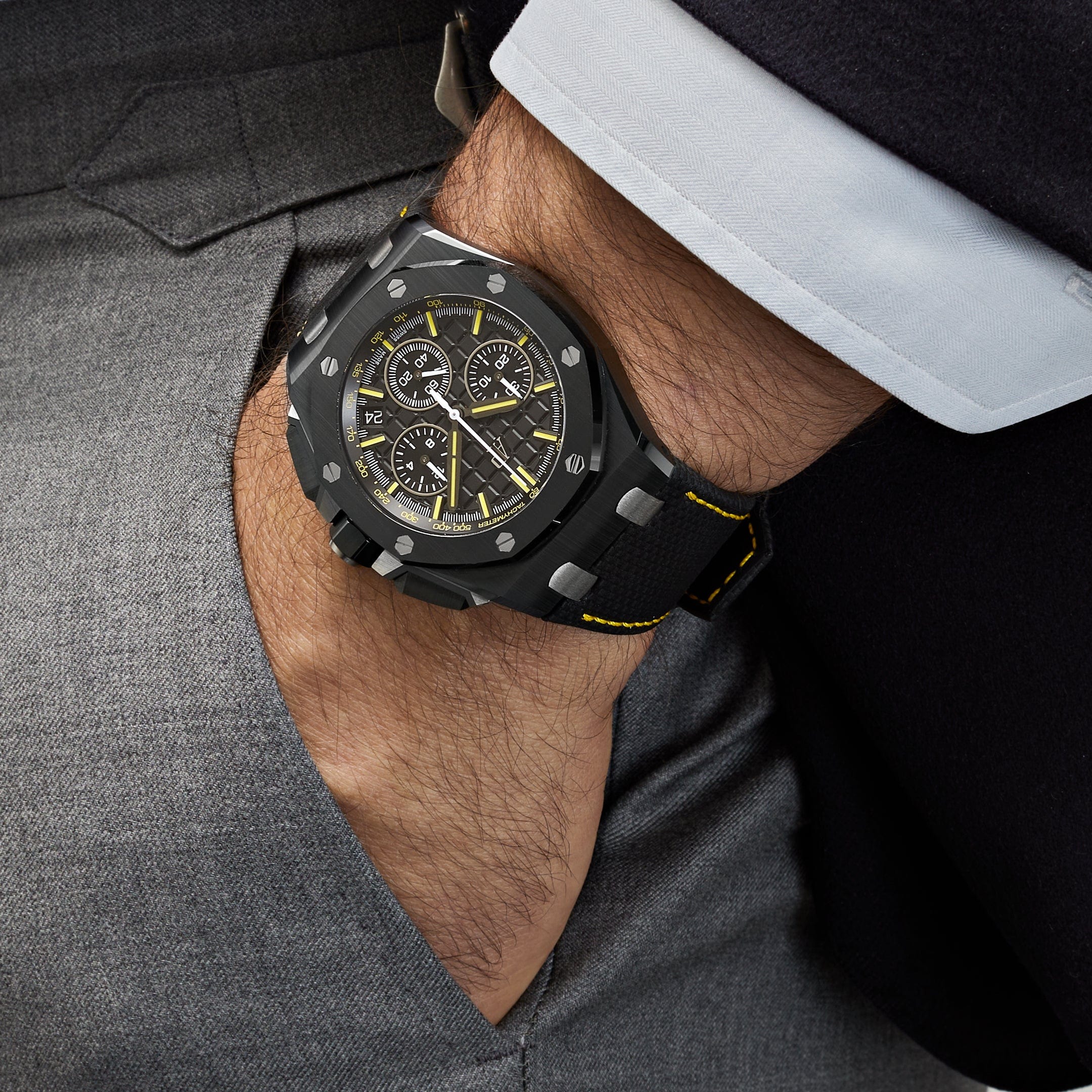 Audemars Piguet Royal Oak Offshore 26420CE.OO.A005VE.01 Chronograph 'End Of Days' Black Ceramic Limited Edition of 500