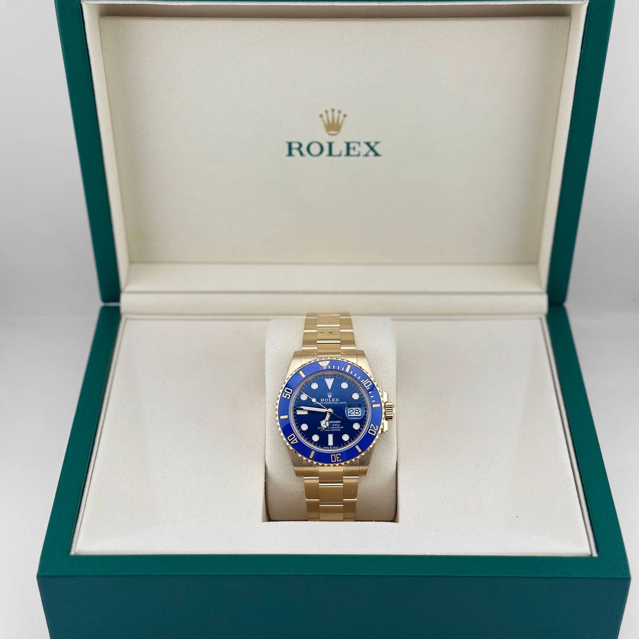 Rolex Submariner Date 126618LB Yellow Gold Blue Dial (2025)