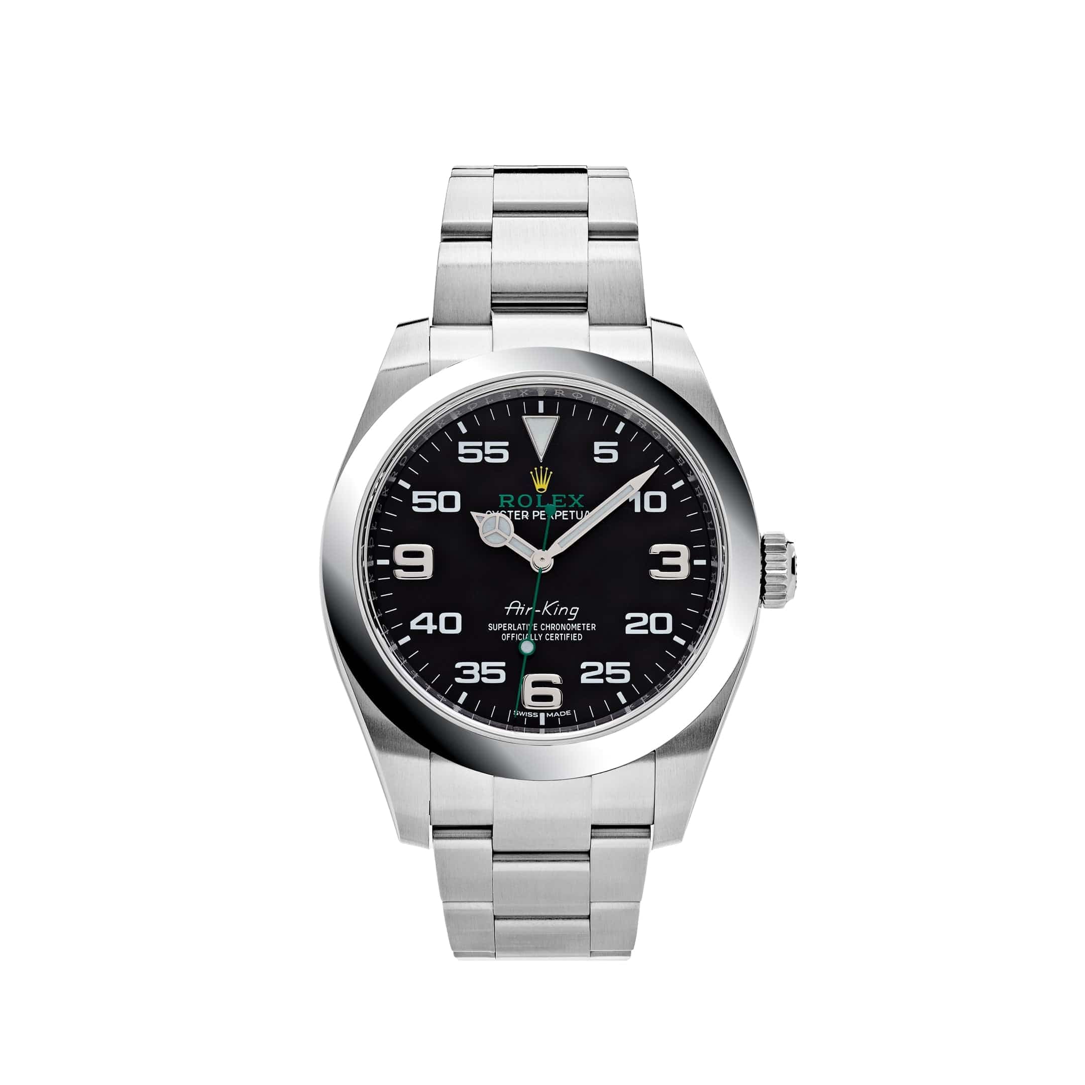 Rolex Air-King 116900 Stainless Steel Black Dial