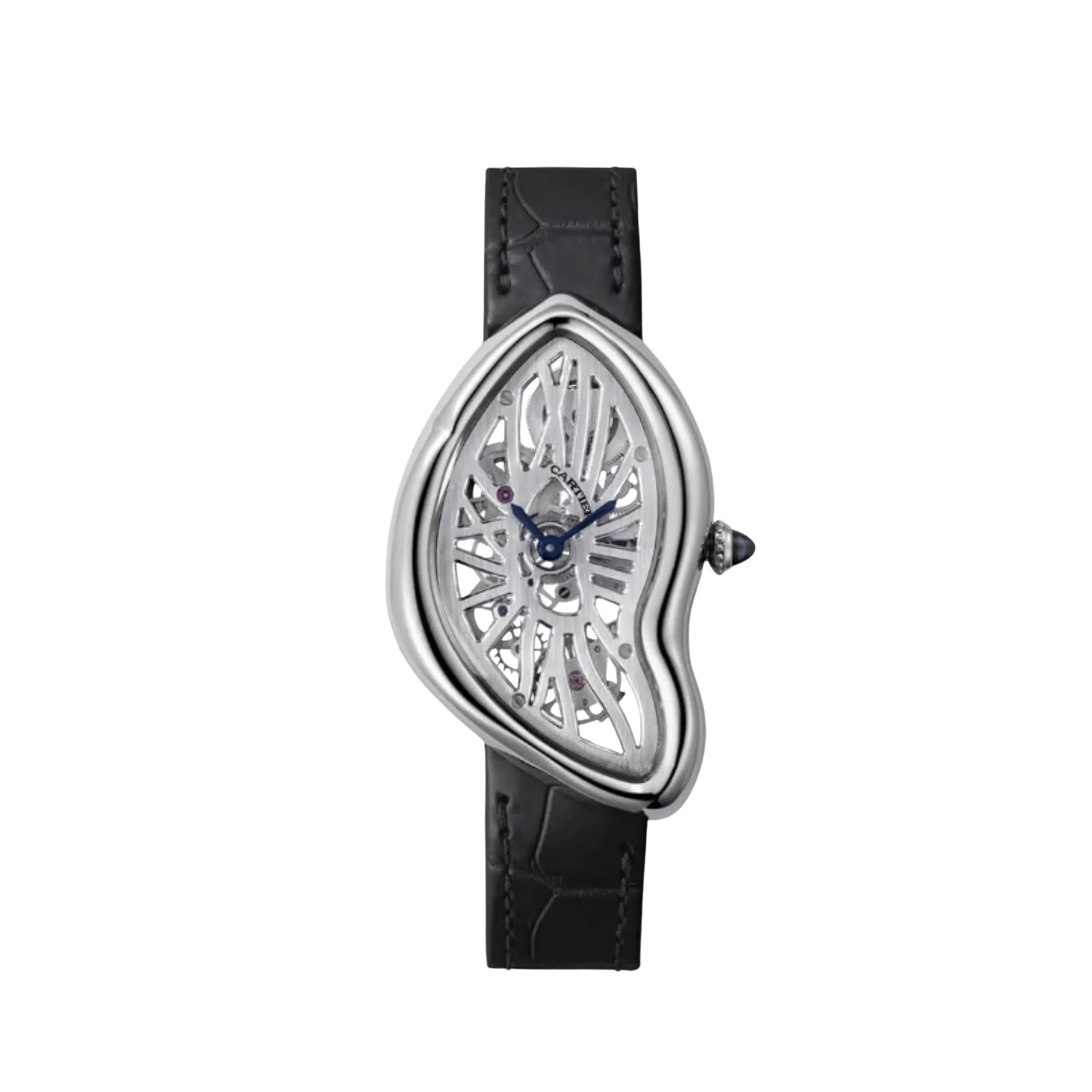 Cartier Crash W7200001 Platinum Skeleton Limited Edition