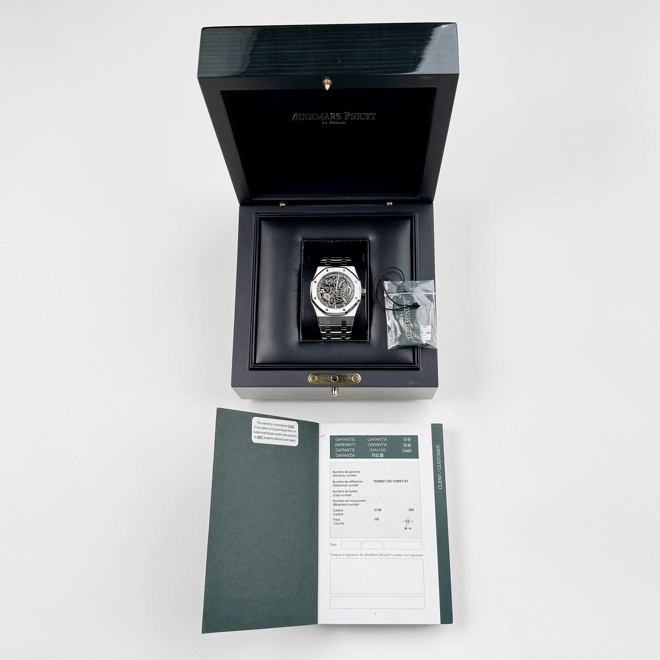 Audemars Piguet Royal Oak 15305ST.OO.1220ST.01 Stainless Steel Openworked (2015)