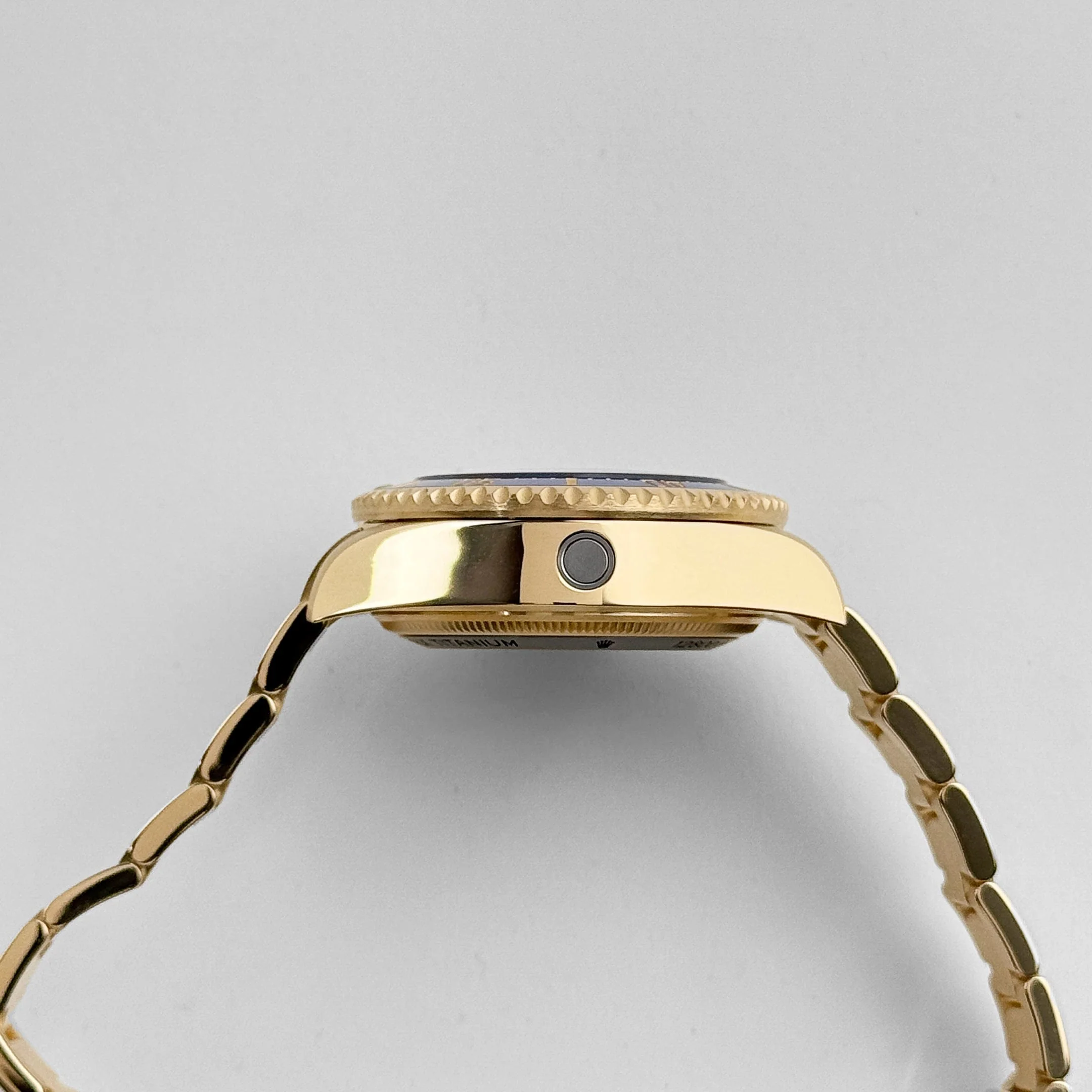 Rolex Deepsea 136668LB Yellow Gold Blue Dial Oyster