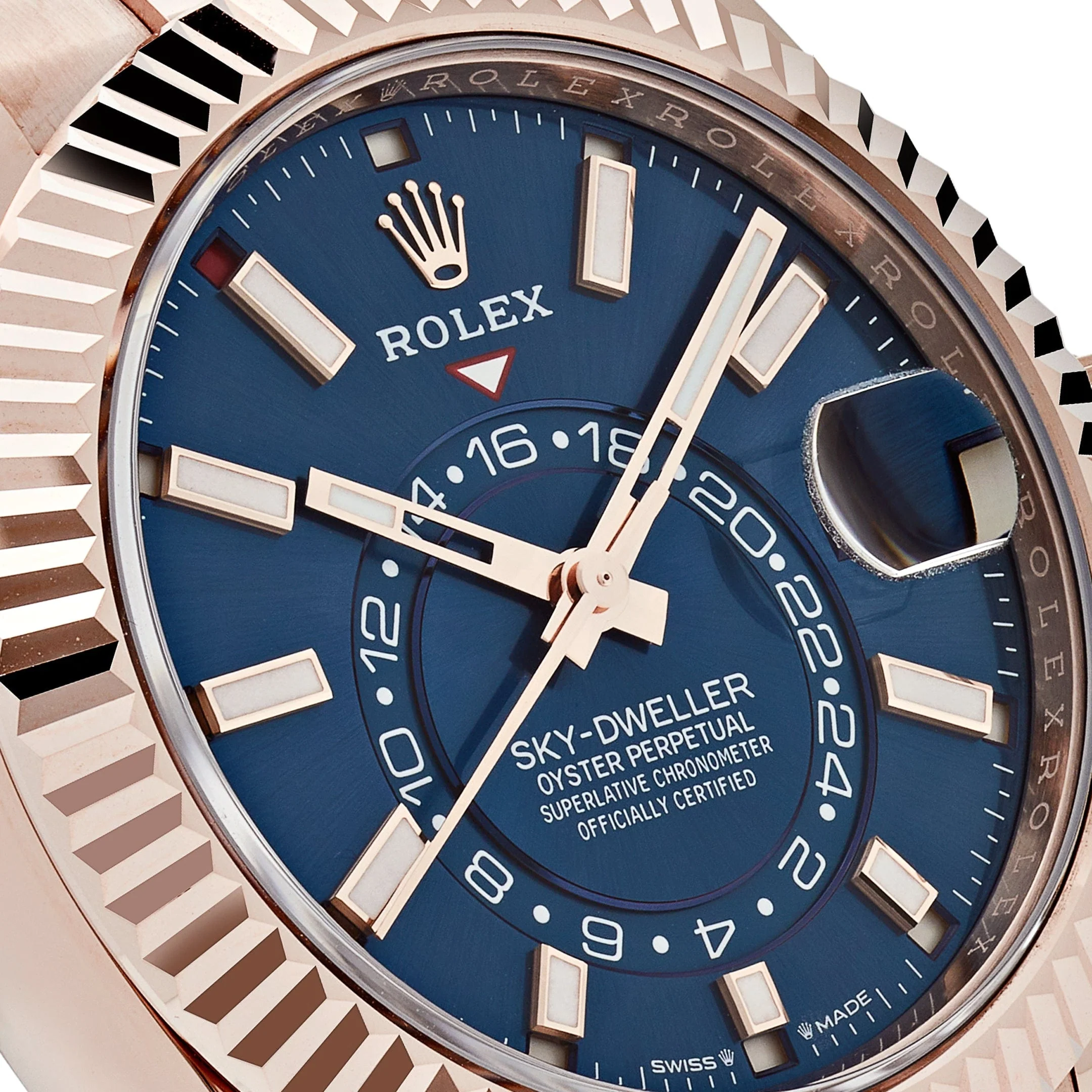 Rolex Sky-Dweller 336935 Rose Gold Blue Dial