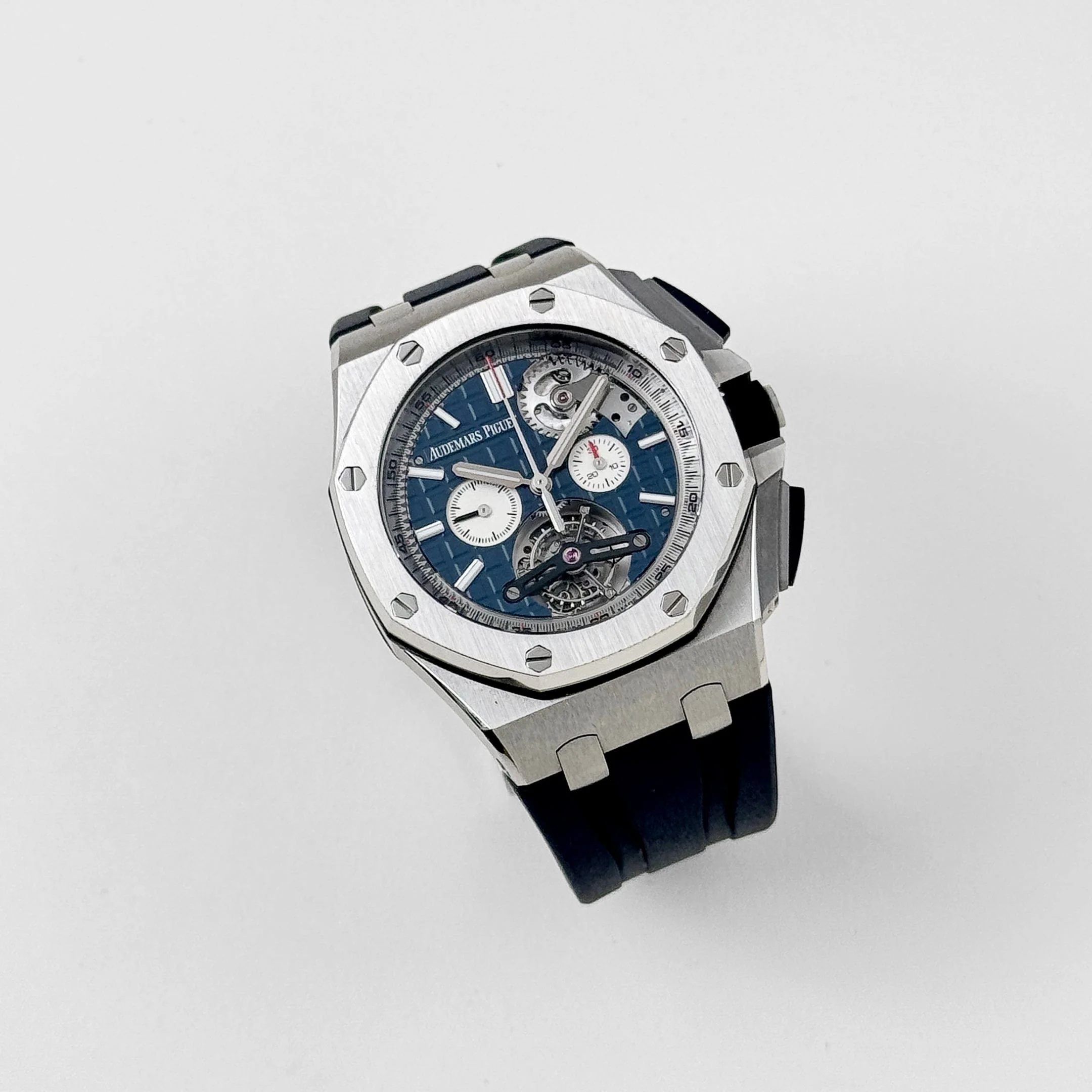 Audemars Piguet Royal Oak Offshore 26540ST.OO.A027CA.01 Tourbillon Chronograph Stainless Steel Blue Dial Limited Edition of 15 (2017)