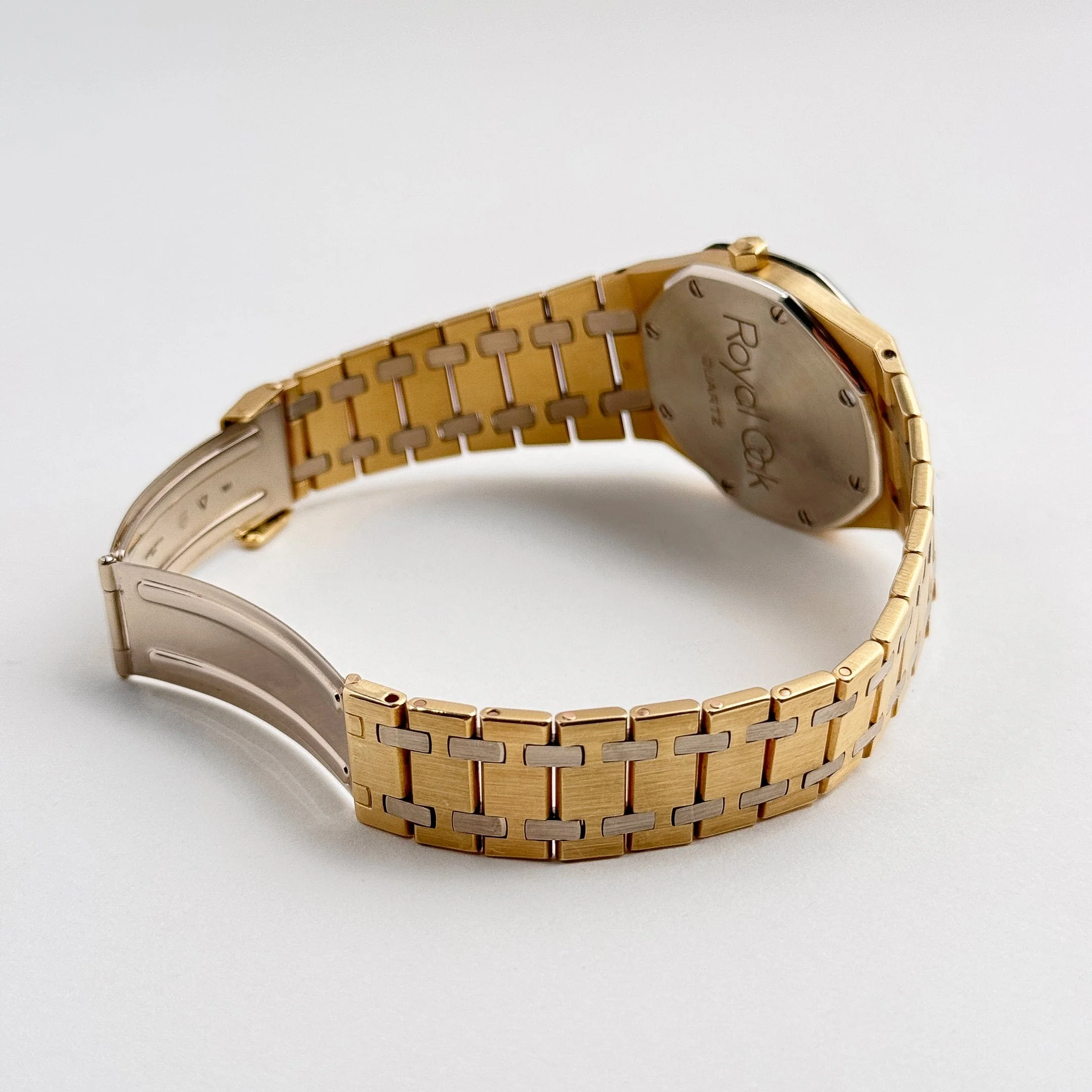 Audemars Piguet Royal Oak 6023AC Yellow Gold White Gold Diamond Dial Quartz